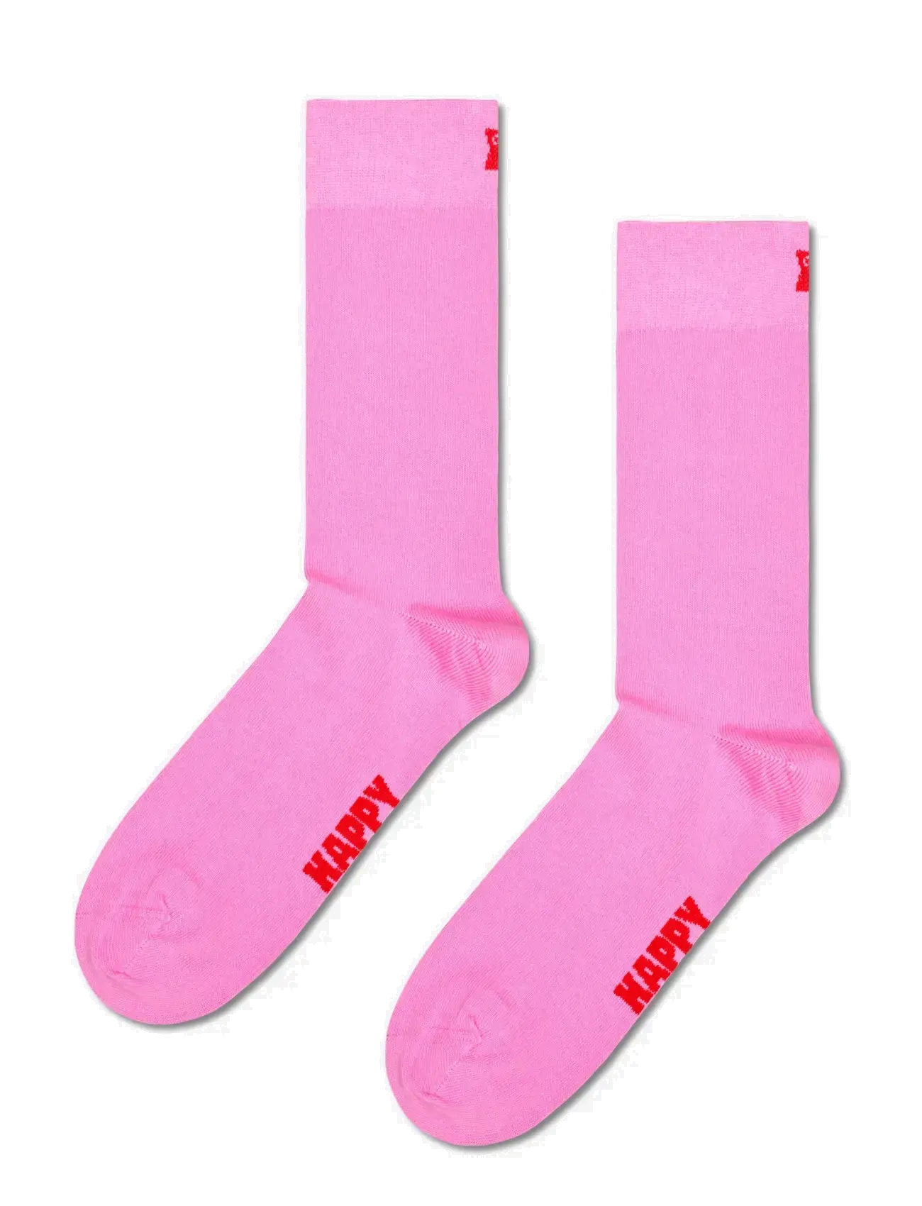 Happy Socks Solid Sock - Happy Socks - PINK / pink/rose