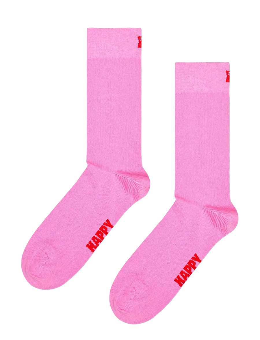Happy Socks - 3-Pack Solid Socks - tennissocken - grey - 1