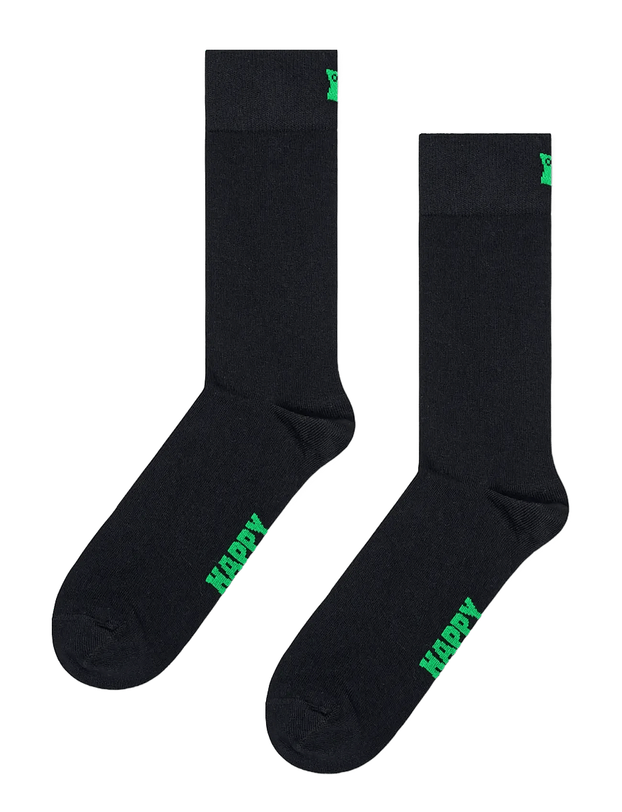 Happy Socks - 3-Pack Solid Socks - tennissocken - grey - 2