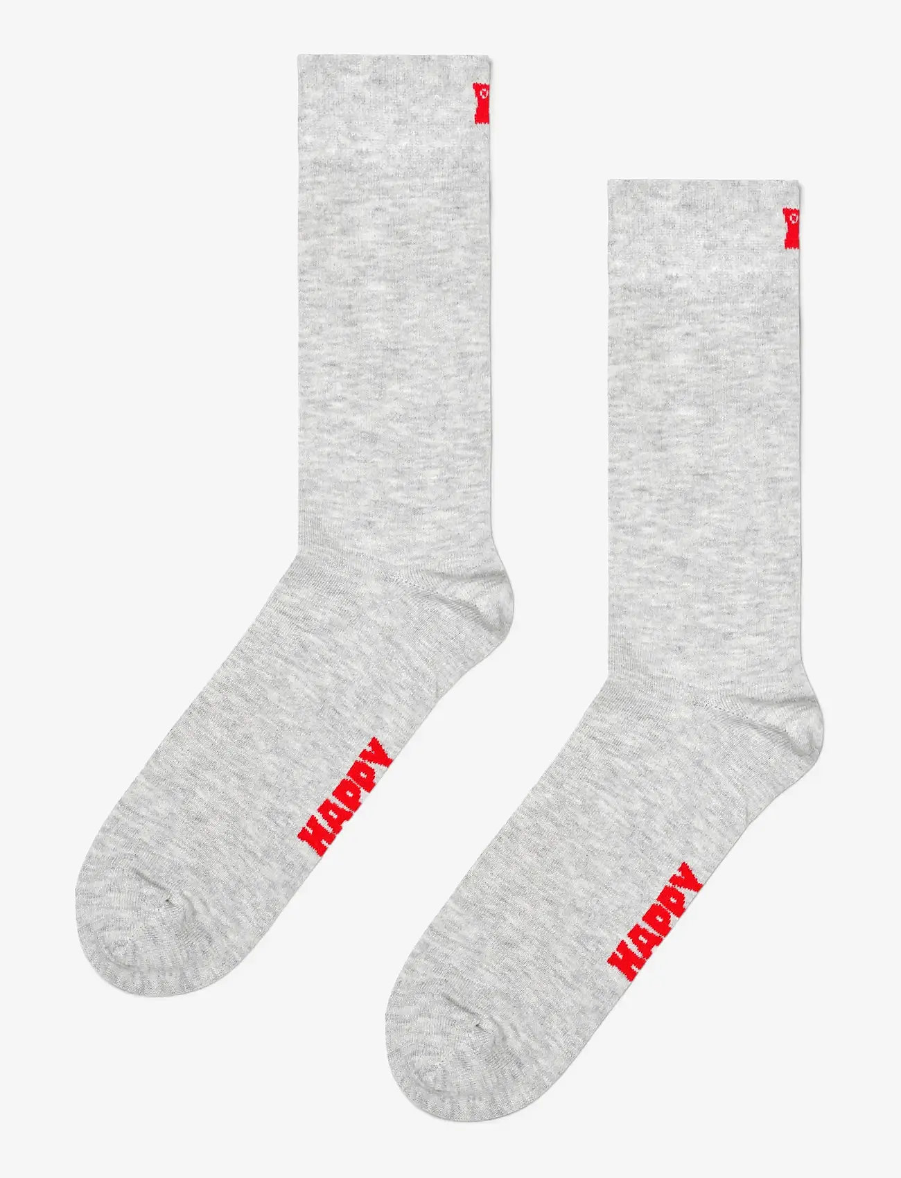 Happy Socks - 3-Pack Solid Socks - julegaver under 300kr - grey - 3