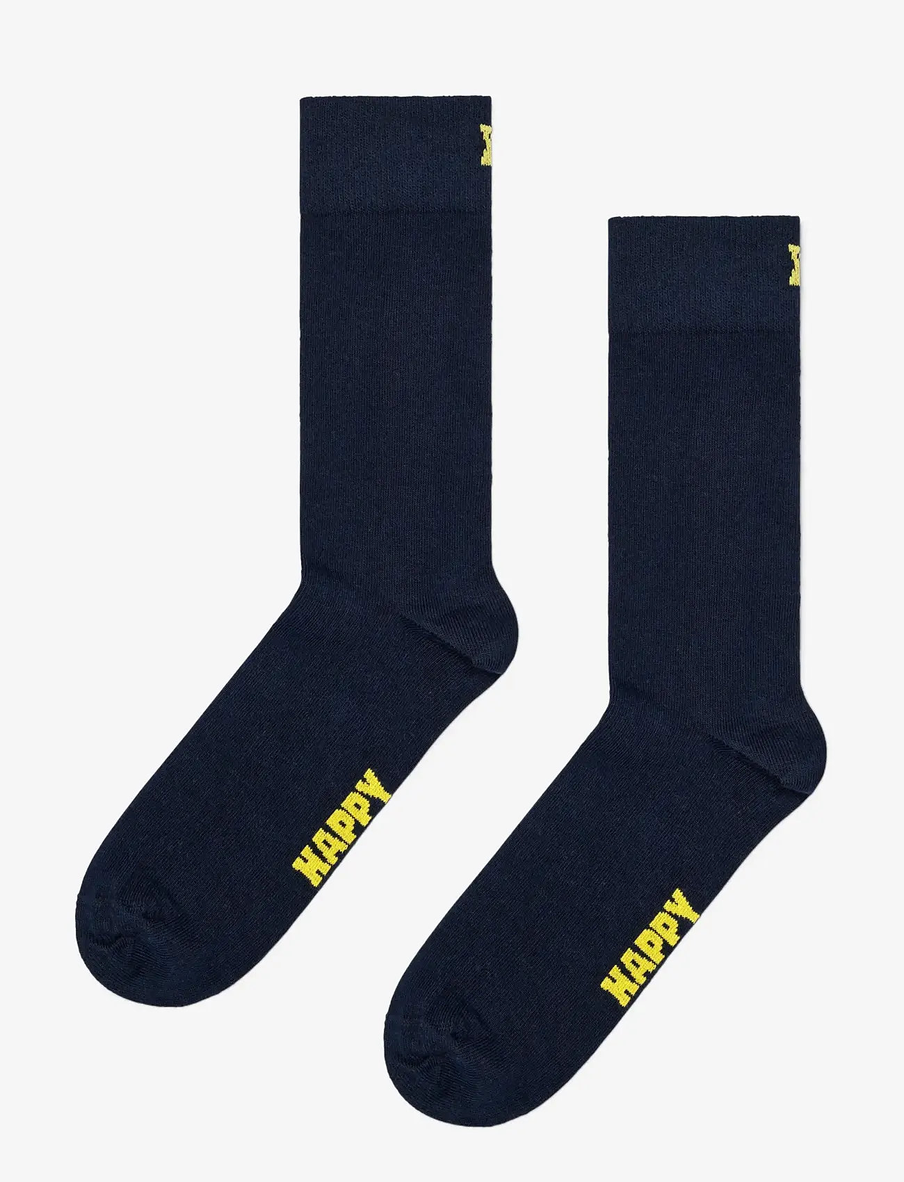 Happy Socks - 3-Pack Solid Socks - julegaver under 300kr - blue - 2