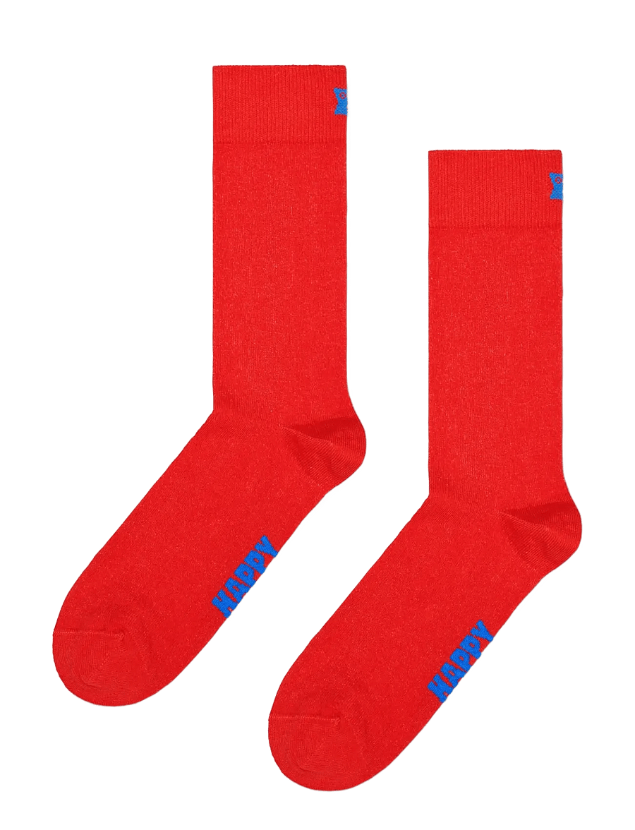Happy Socks - 3-Pack Solid Socks - klassikalised sokid - blue - 3