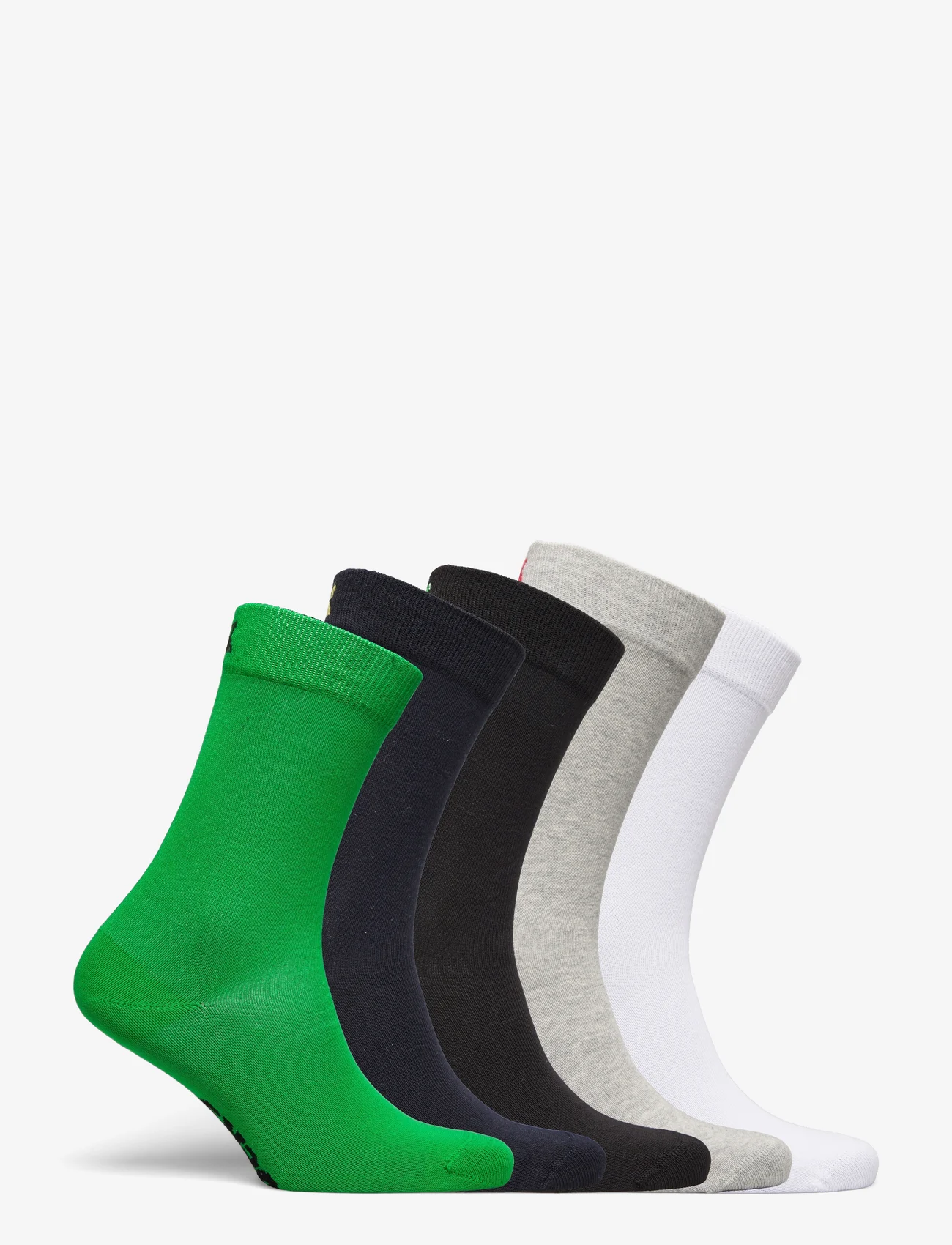 Happy Socks - 5-Pack Solid Socks - laagste prijzen - white - 1