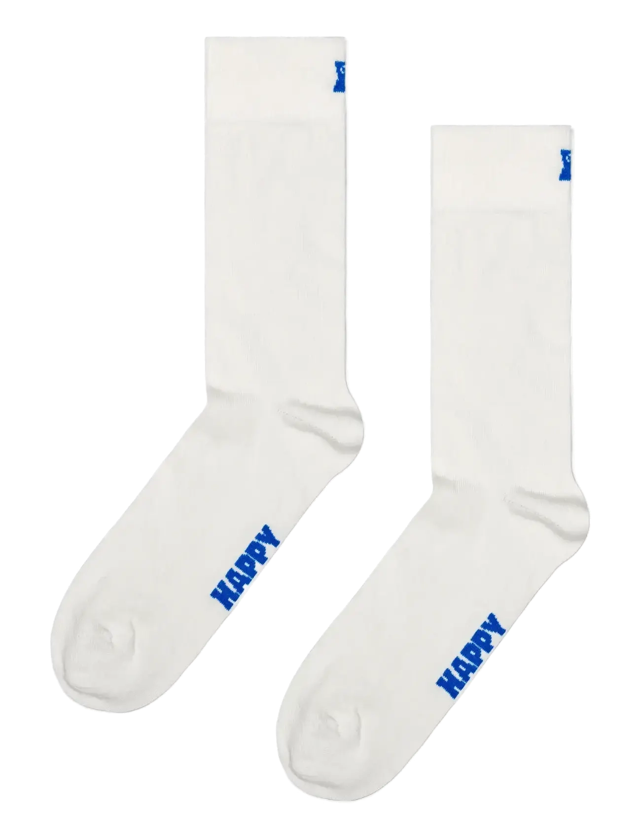 Happy Socks - 5-Pack Solid Socks - crew socks - white - 1