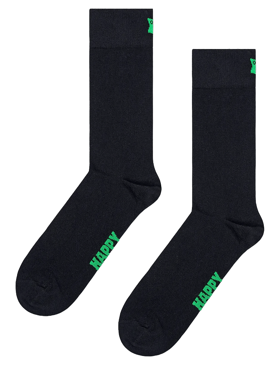 Happy Socks - 5-Pack Solid Socks - klasiskās zeķes - white - 2