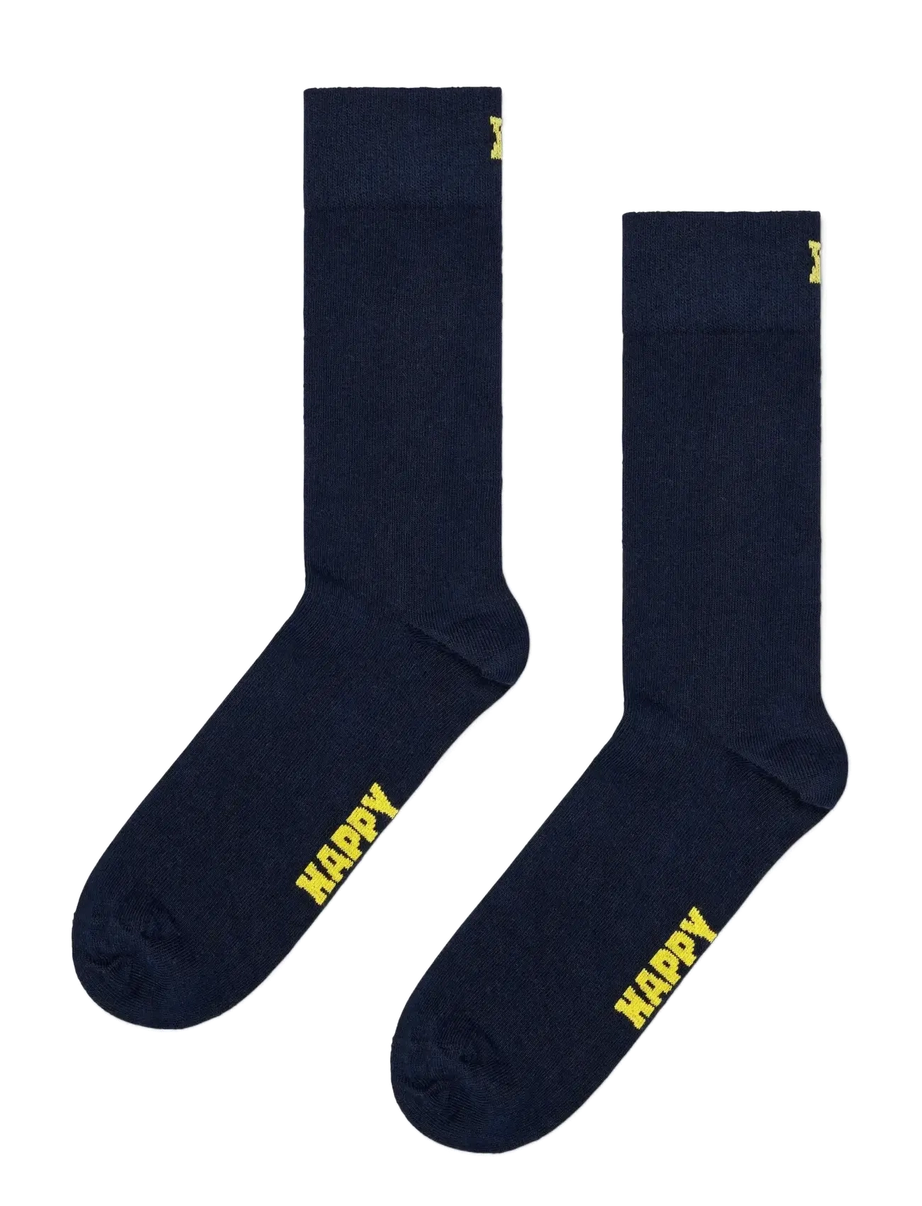 Happy Socks - 5-Pack Solid Socks - crew socks - white - 4