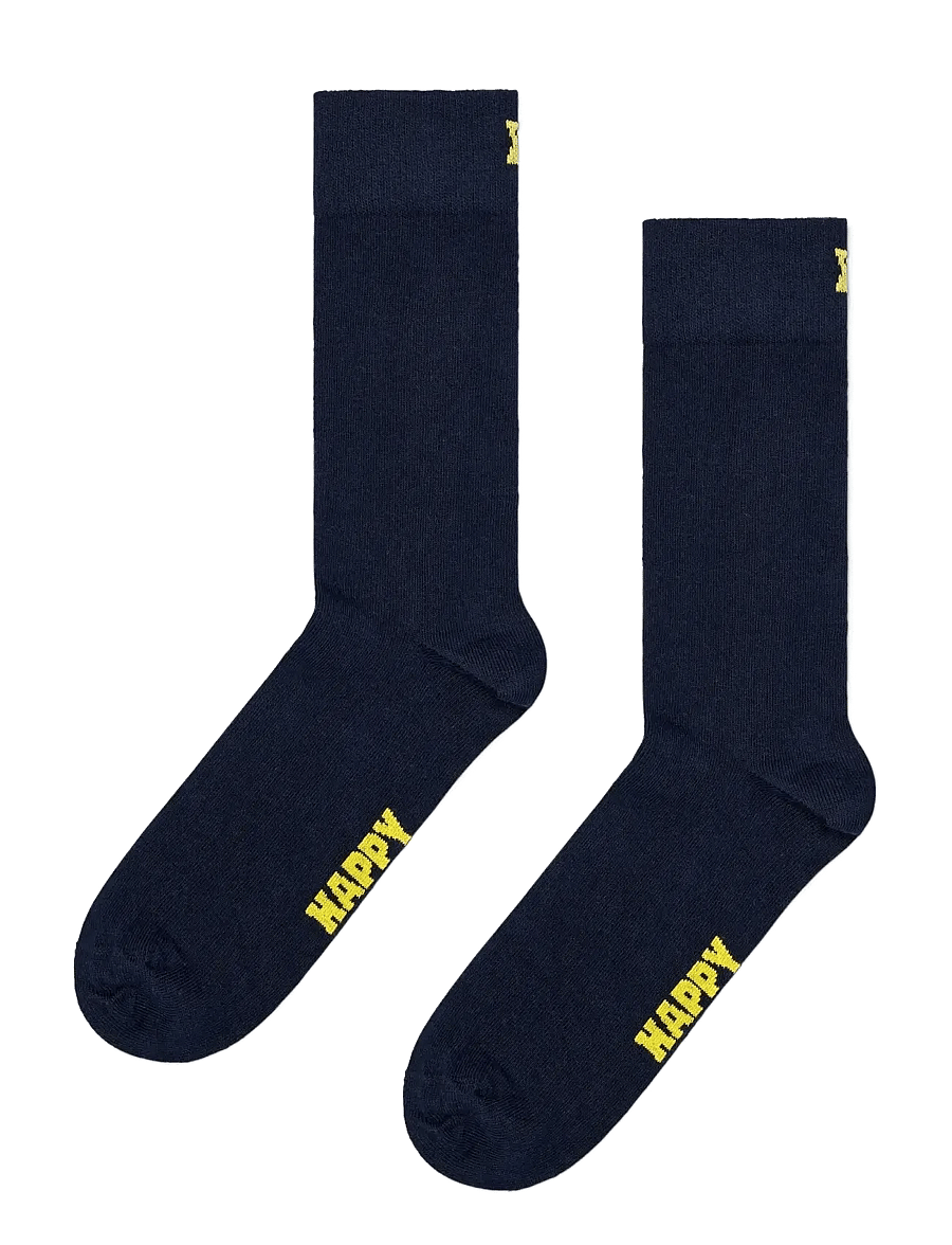Happy Socks - 5-Pack Solid Socks - klasiskās zeķes - white - 4