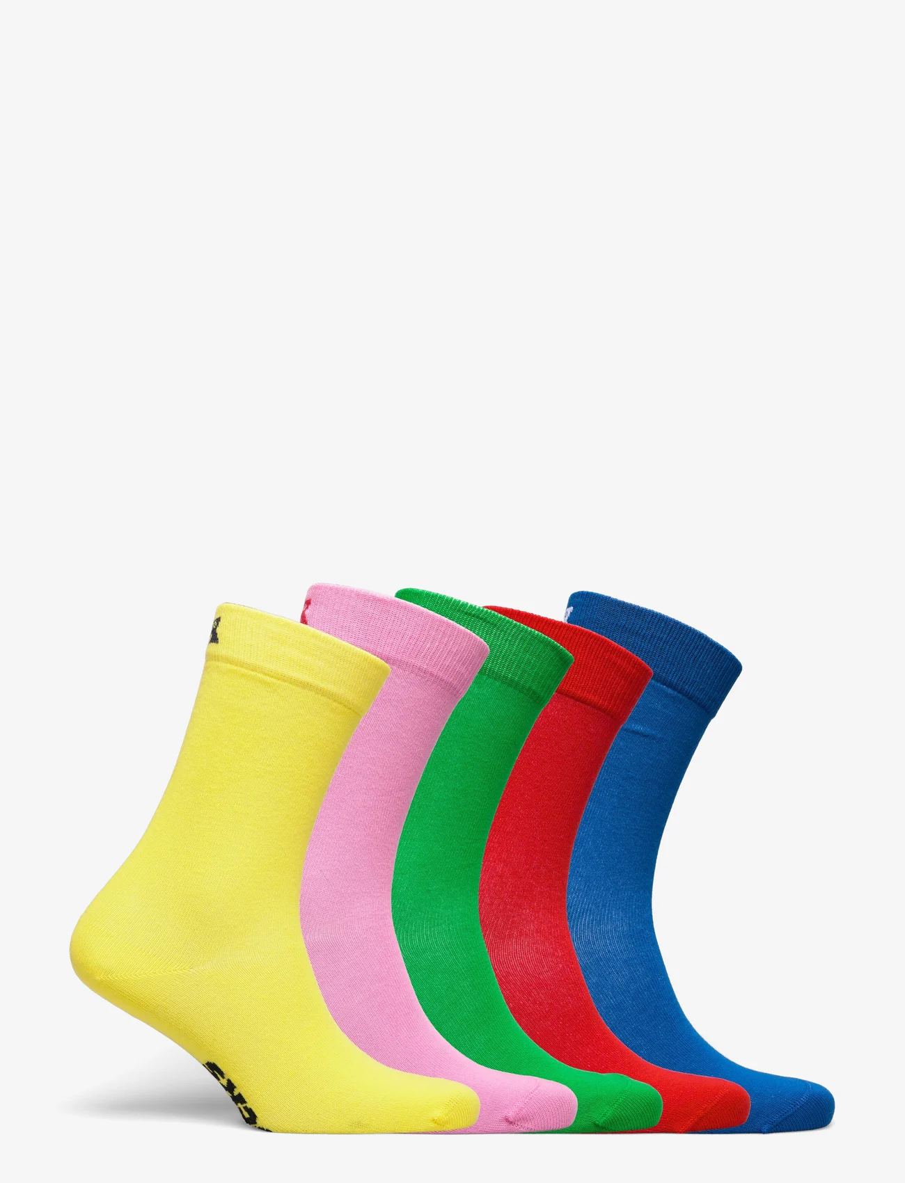 Happy Socks - 5-Pack Solid Socks - lot de paires de chaussettes - blue - 1