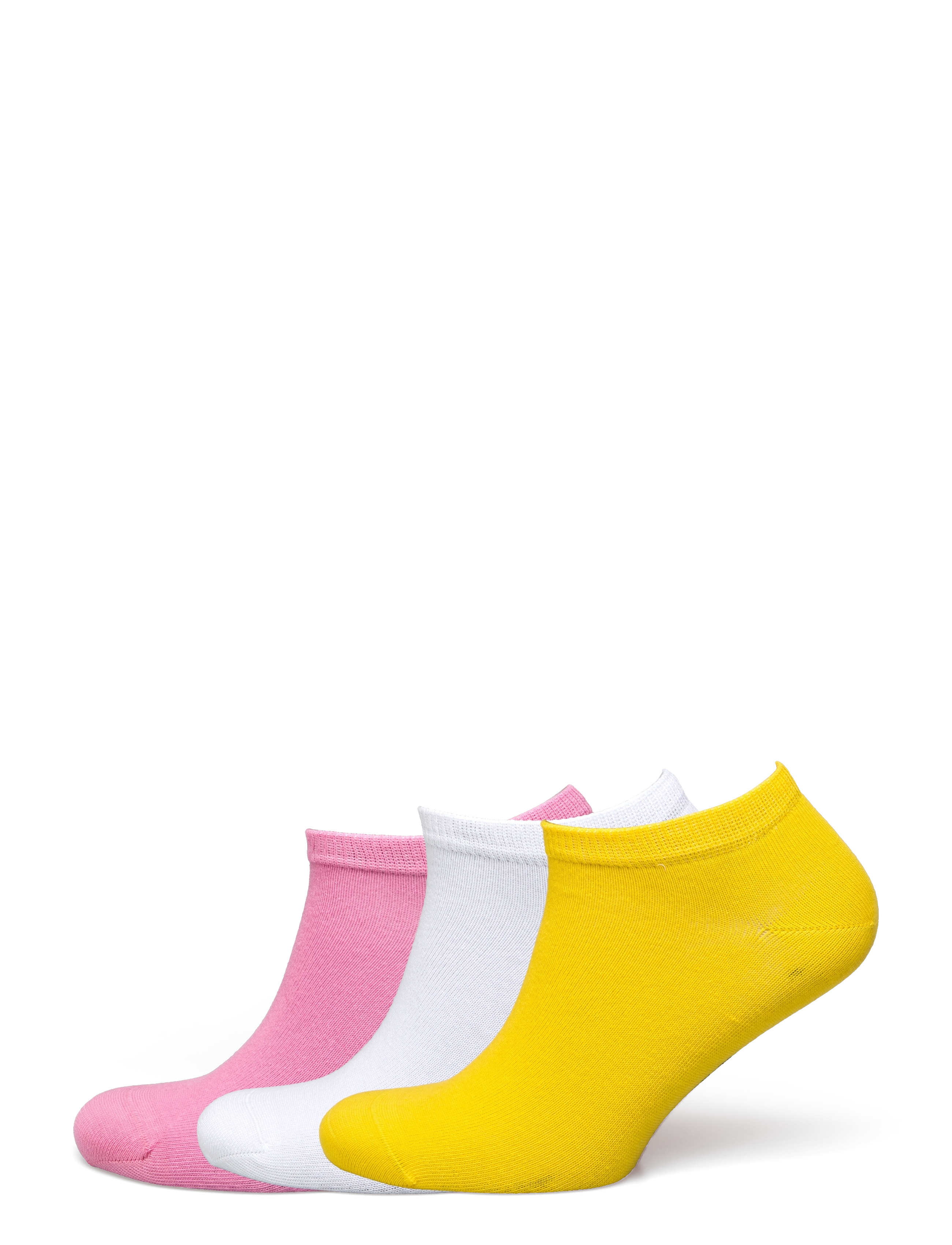 Happy Socks 3-Pack Solid Low Socks - Sokid - PINK / pink/rose