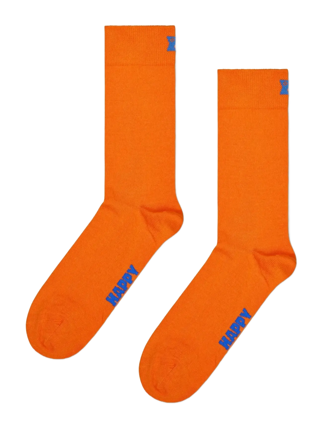 Happy Socks Solid Sock - Nyheter - ORANGE / orange