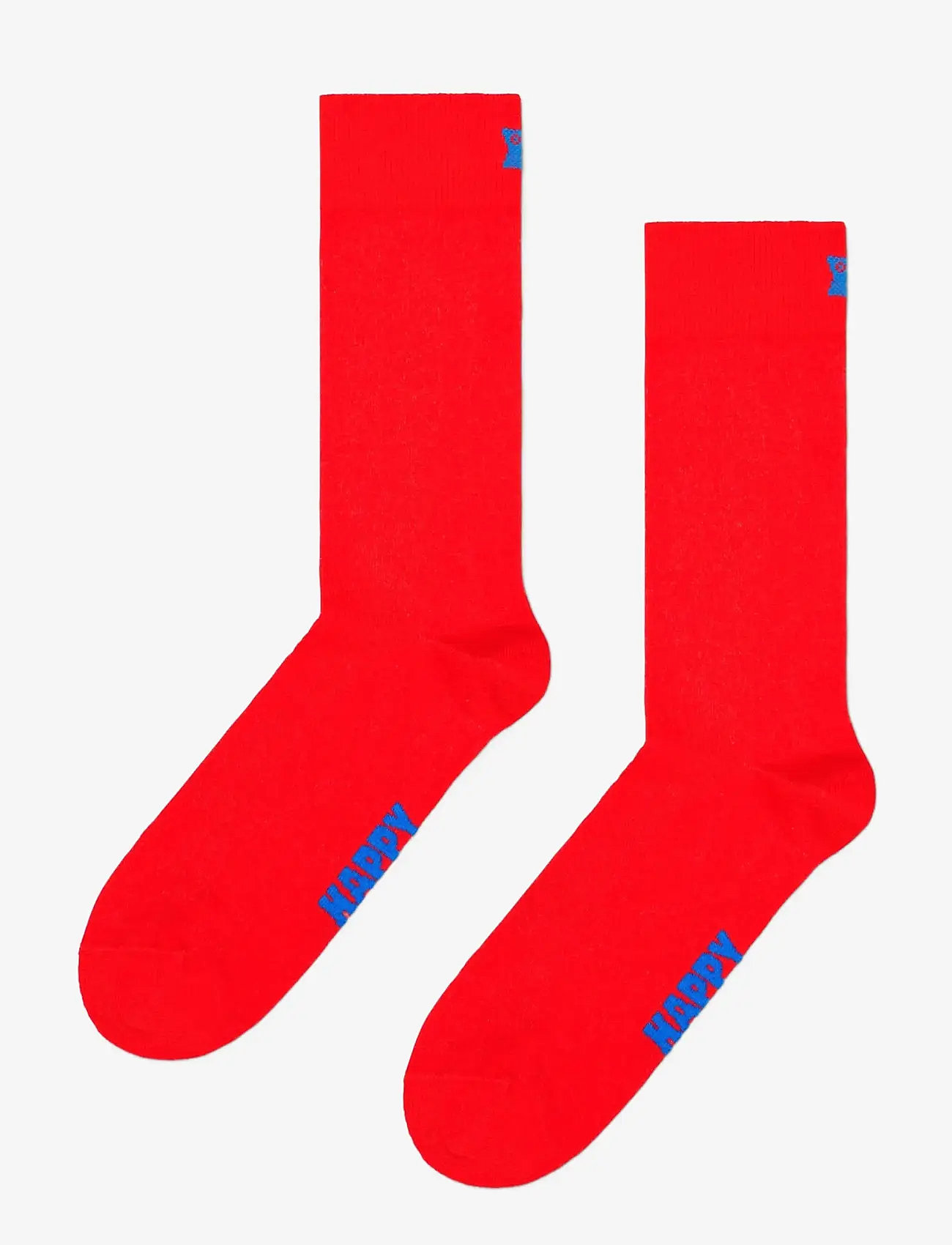 Happy Socks - Solid Sock - laveste priser - red - 1