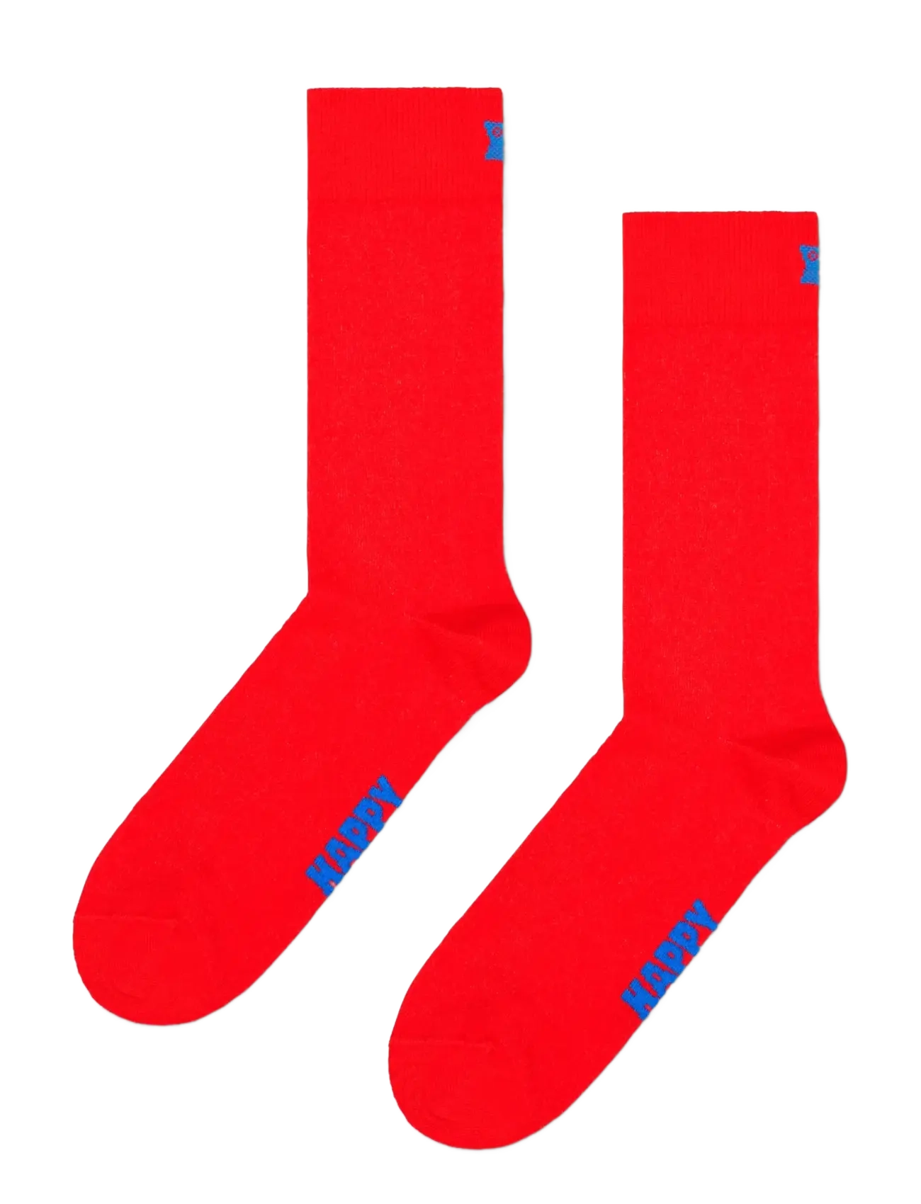 Happy Socks Solid Sock - Happy Socks - RED / red
