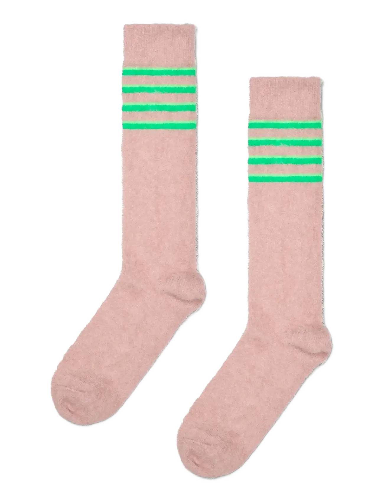 Happy Socks Fluffy Slouch Sock - Pakkumised - BEIGE / pink/rose