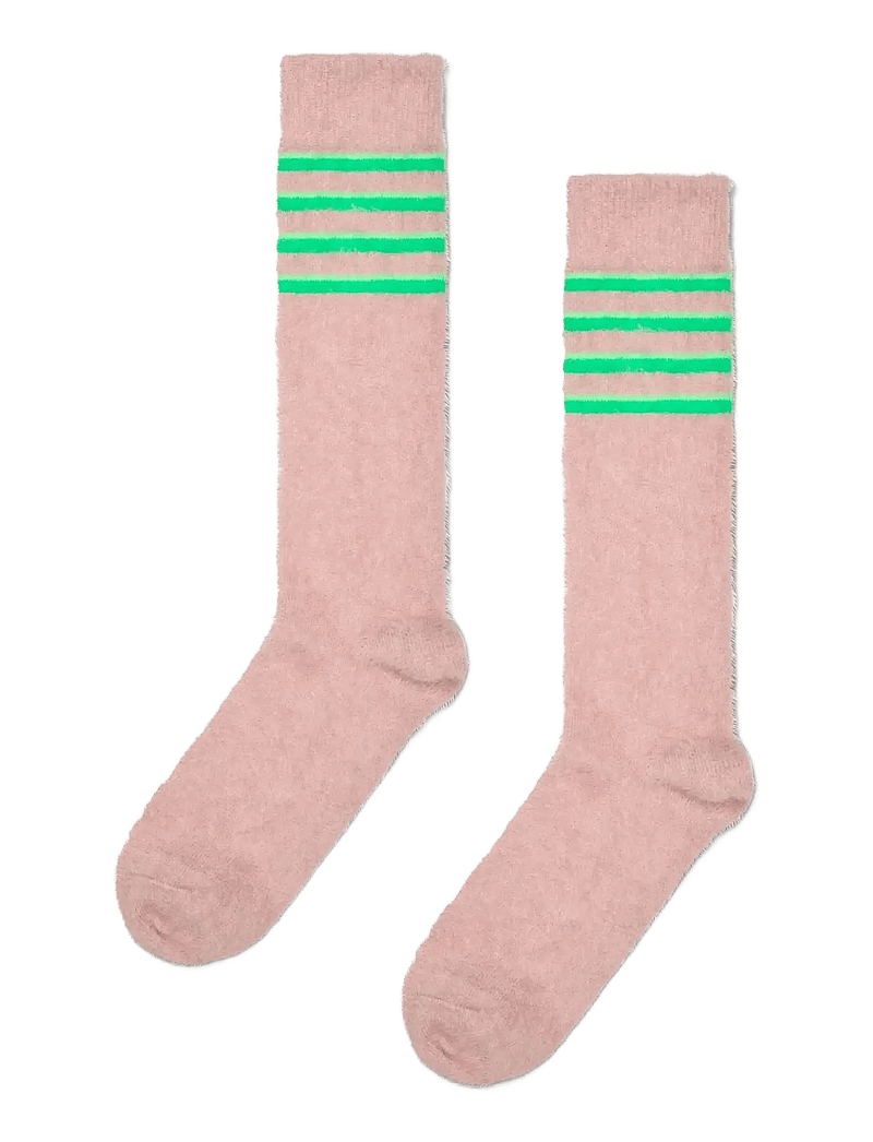 Happy Socks - Fluffy Slouch Sock - sokker - beige - 1