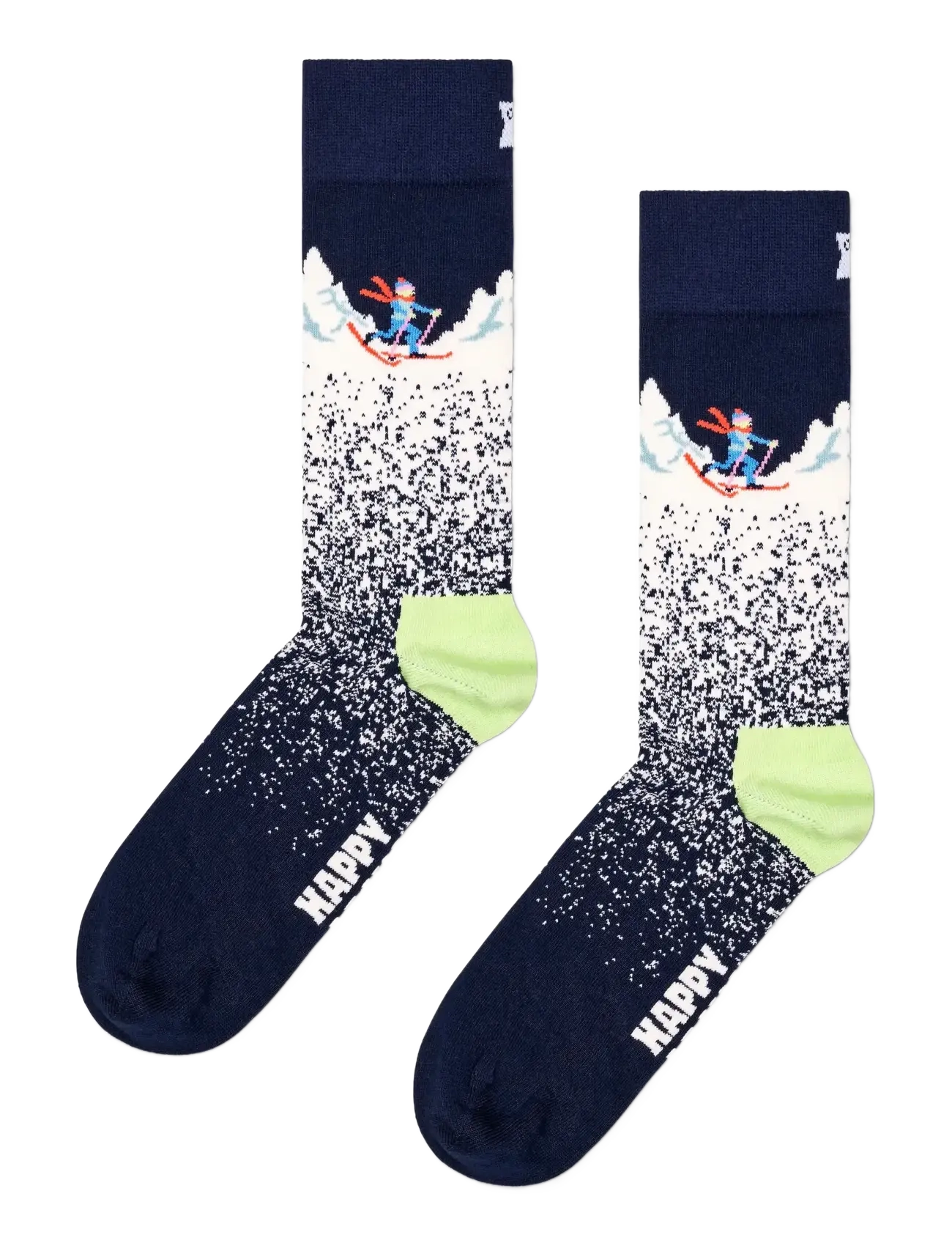 HAPPY Socken Snowy Night Socke Navy - 36-40 - Herren