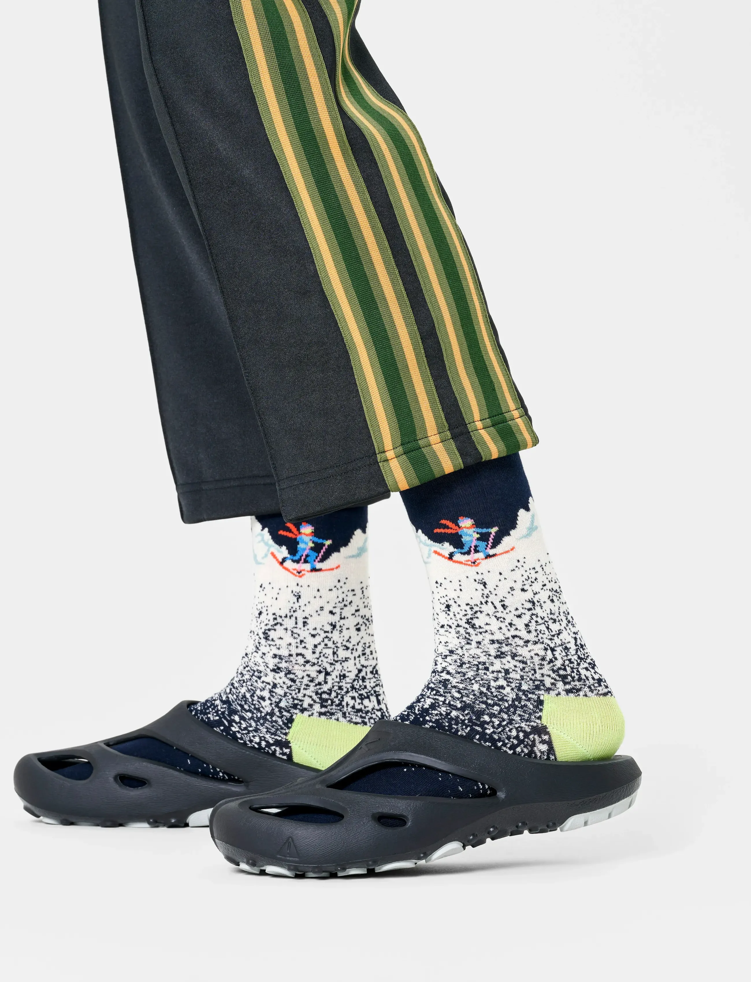 Happy Socks Snowy Night Sock, 36-40, Socks, Marineblau - Regular Männerswear