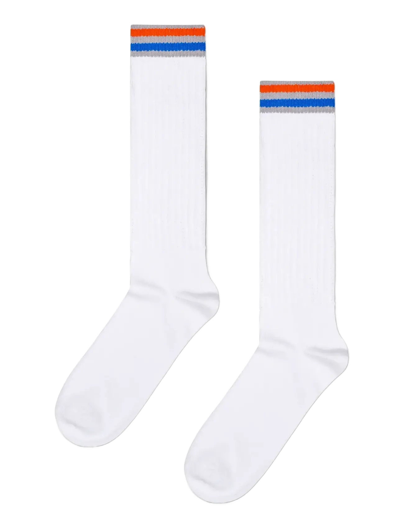 Happy Socks Sneaker Slouch Sock, 36-40, Socks, Weiß - Regular Männerswear