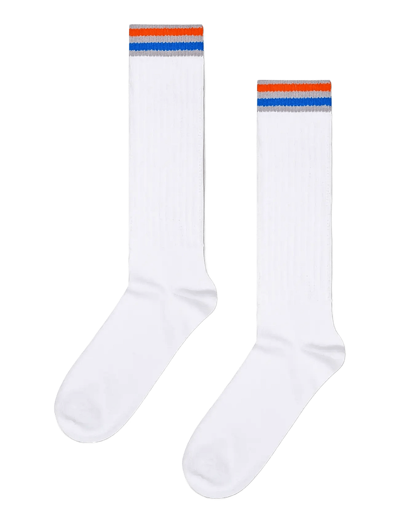 Happy Socks - Sneaker Slouch Sock - crew socks - white - 0