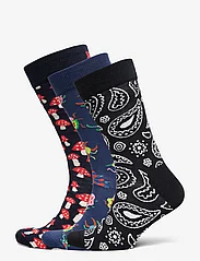 Happy Socks - 3-Pack Boozt Gift Set - madalaimad hinnad - navy - 0