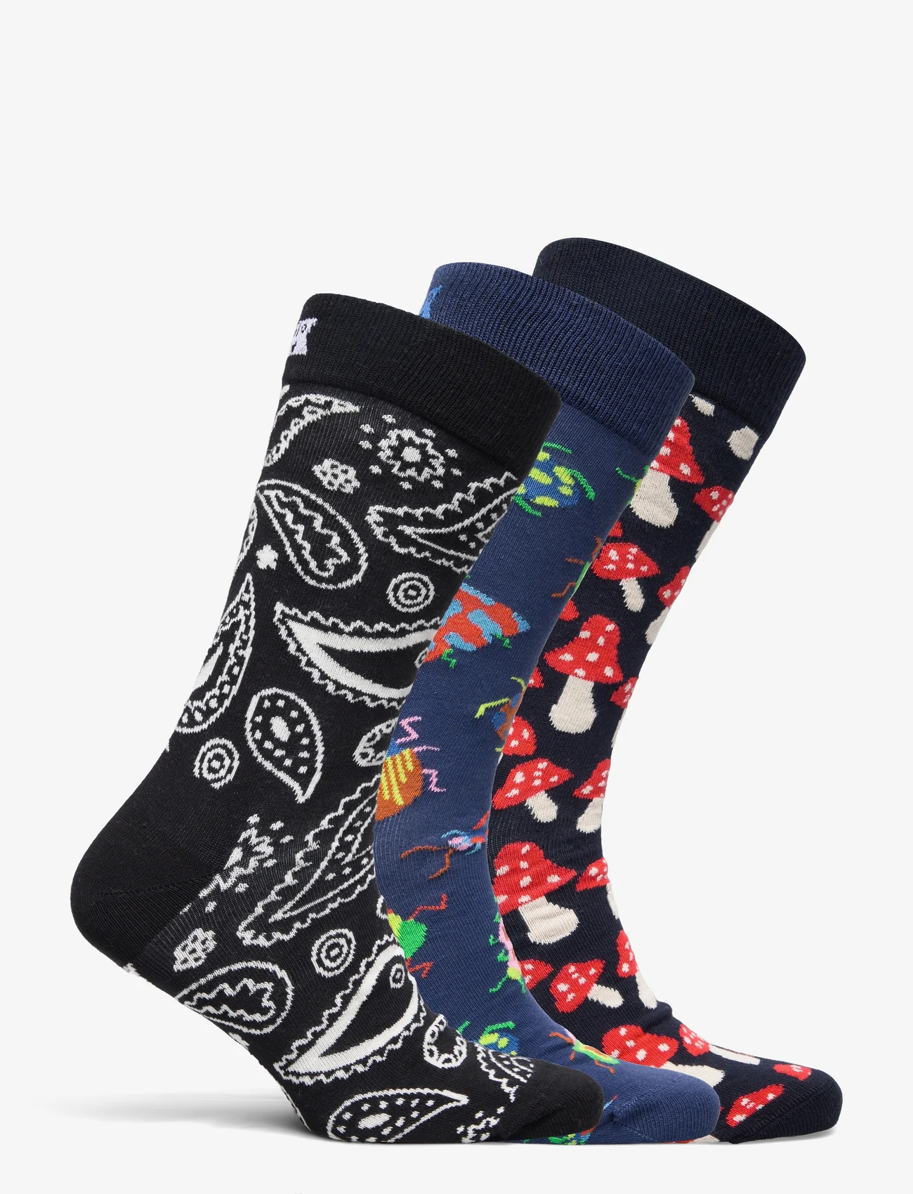 Happy Socks - 3-Pack Boozt Gift Set - vanlige sokker - navy - 1