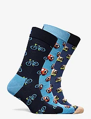 Happy Socks - 3-Pack Boozt Gift Set - madalaimad hinnad - navy - 1