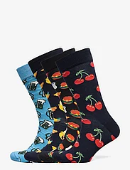 Happy Socks - 4-Pack Boozt Gift Set - madalaimad hinnad - blue - 0