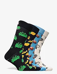 Happy Socks - 4-Pack Boozt Gift Set - vanlige sokker - white - 1
