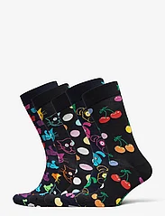 Happy Socks - 5-Pack Boozt Gift Set - vanliga strumpor - black - 0
