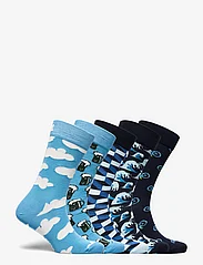 Happy Socks - 5-Pack Boozt Gift Set - vanliga strumpor - light blue - 1