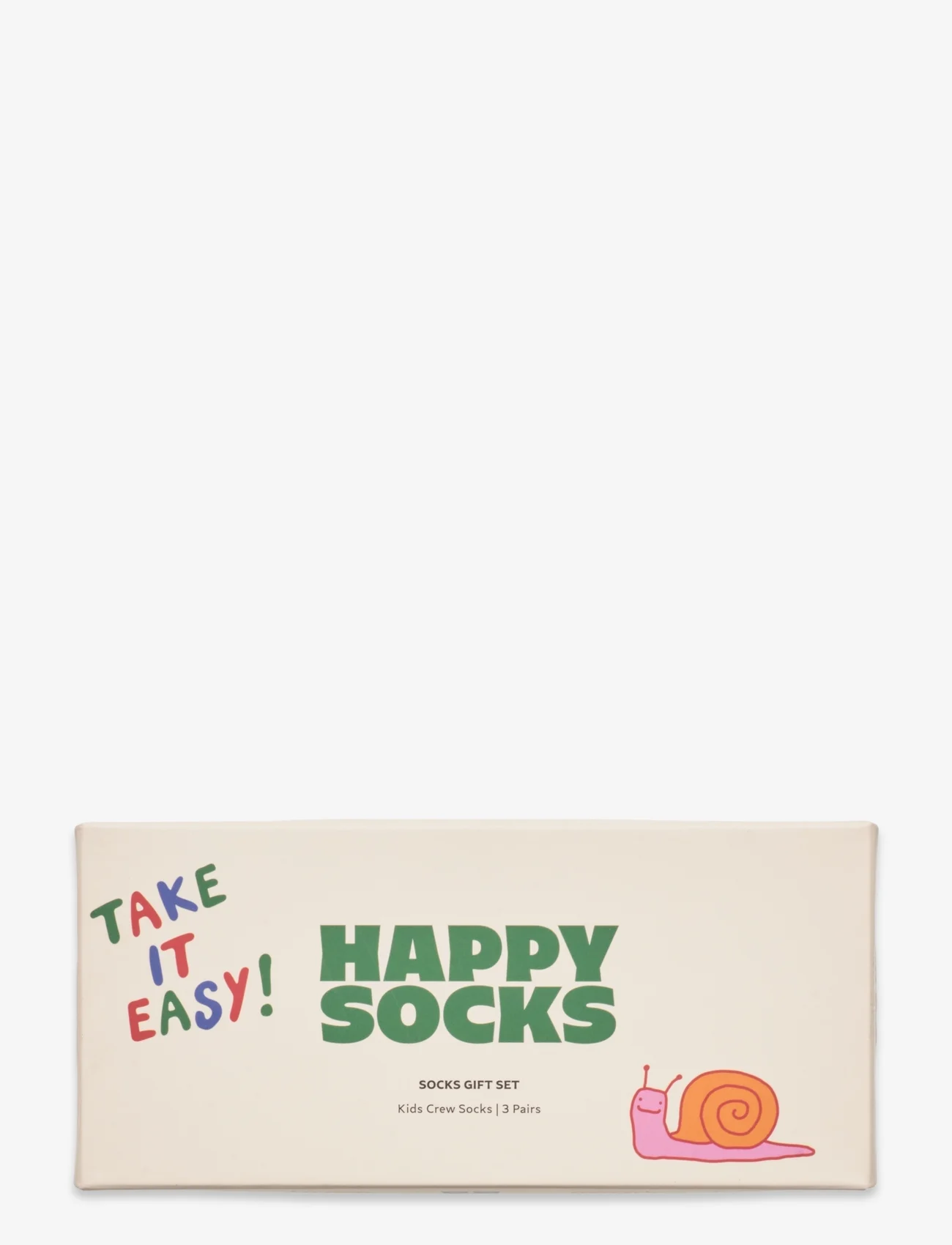 Happy Socks - Kids 3-Pack Boozt Gift Set - laagste prijzen - blue - 1