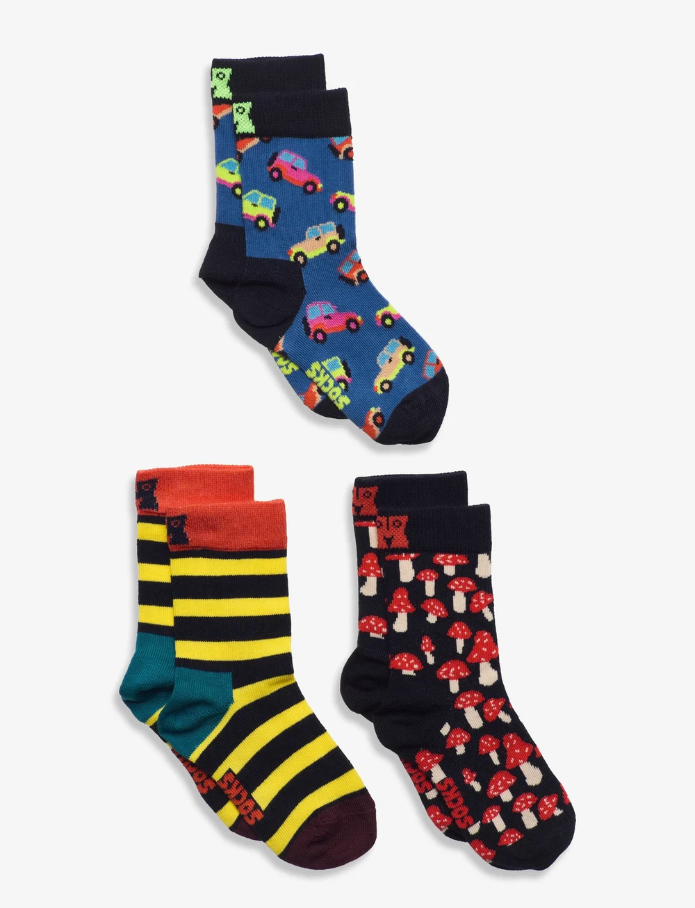 Happy Socks Kids 3 pack Boozt Gift Set Socks Boozt