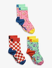 Happy Socks - Kids 3-Pack Boozt Gift Set - alhaisimmat hinnat - pink - 0