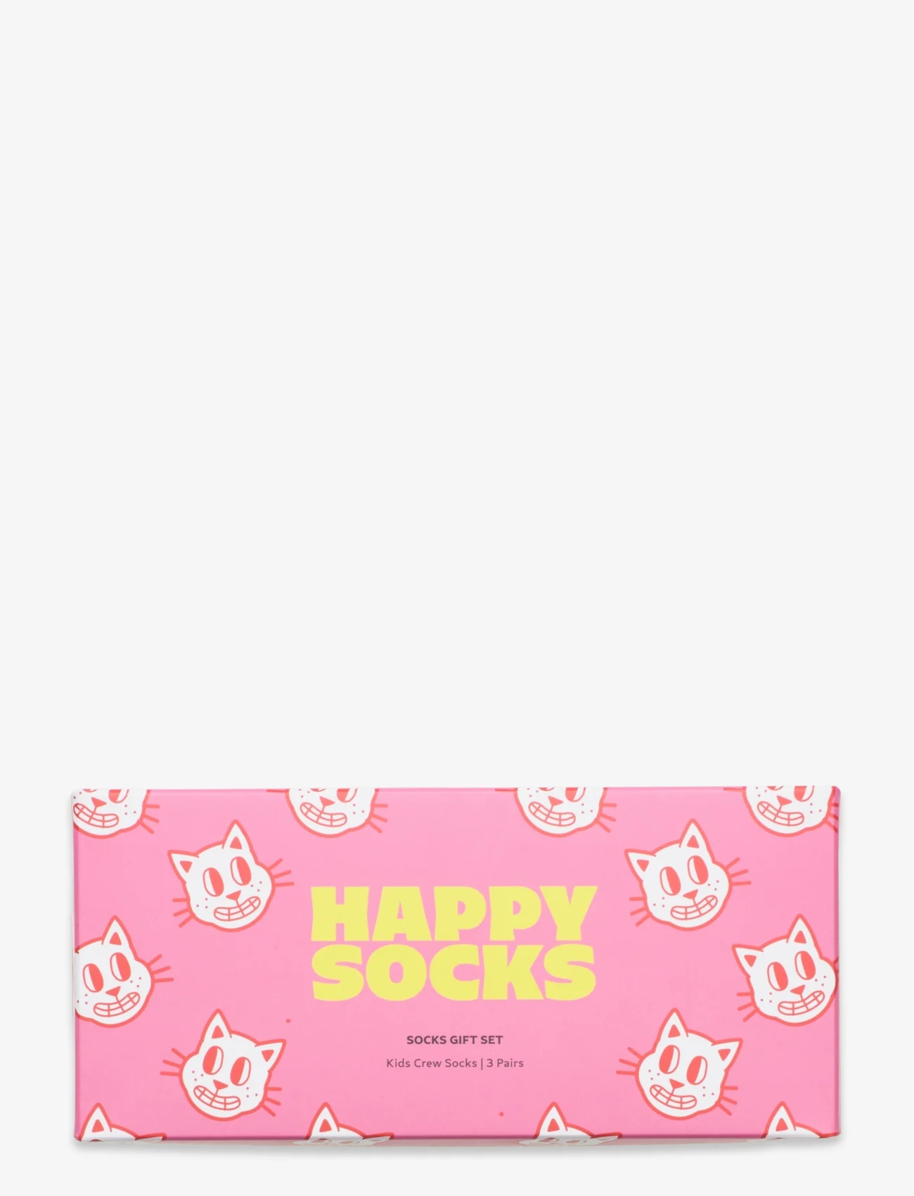 Happy Socks - Kids 3-Pack Boozt Gift Set - alhaisimmat hinnat - pink - 1