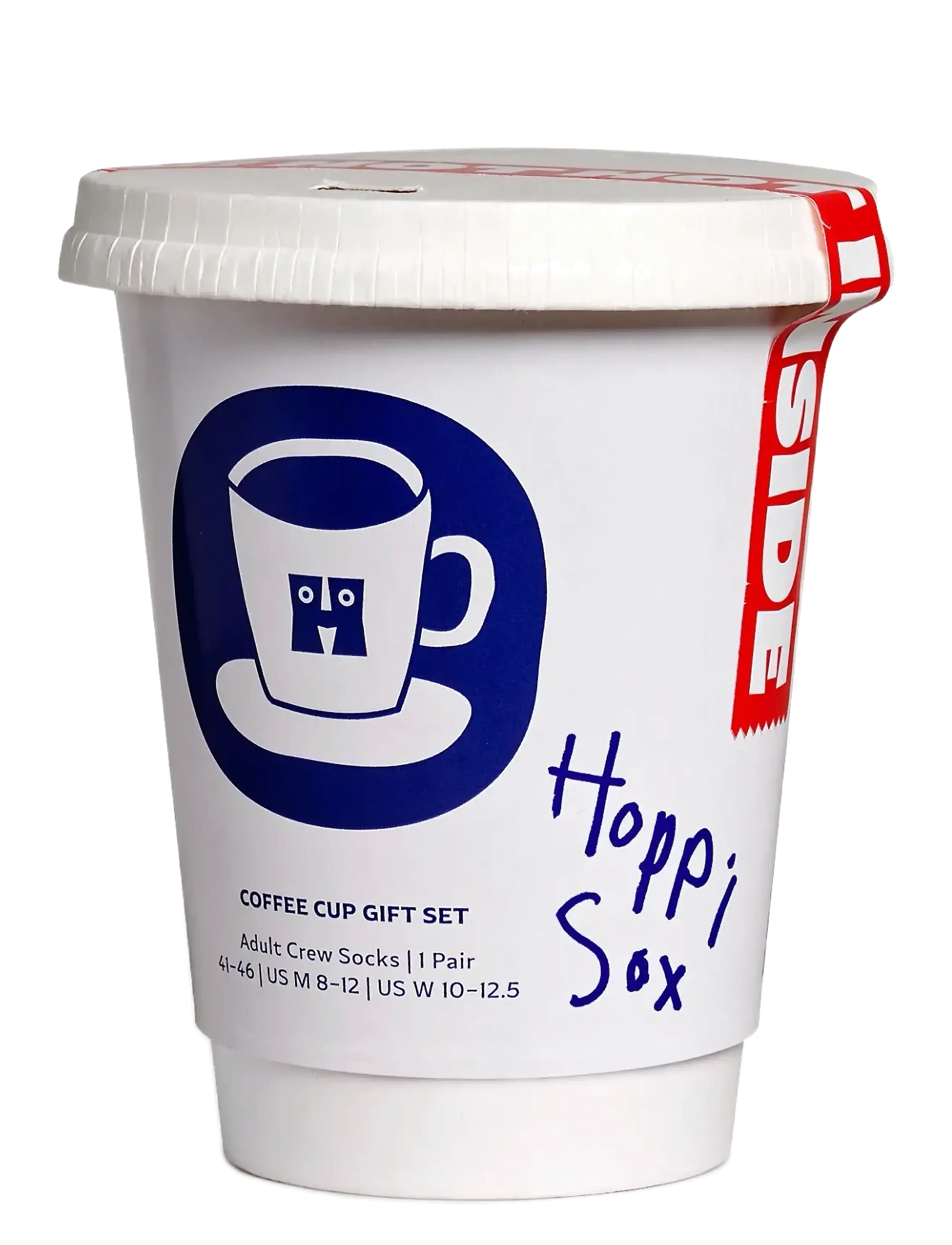 Happy Socks - 1-Pack Coffee Cup Gift Set - white - 2