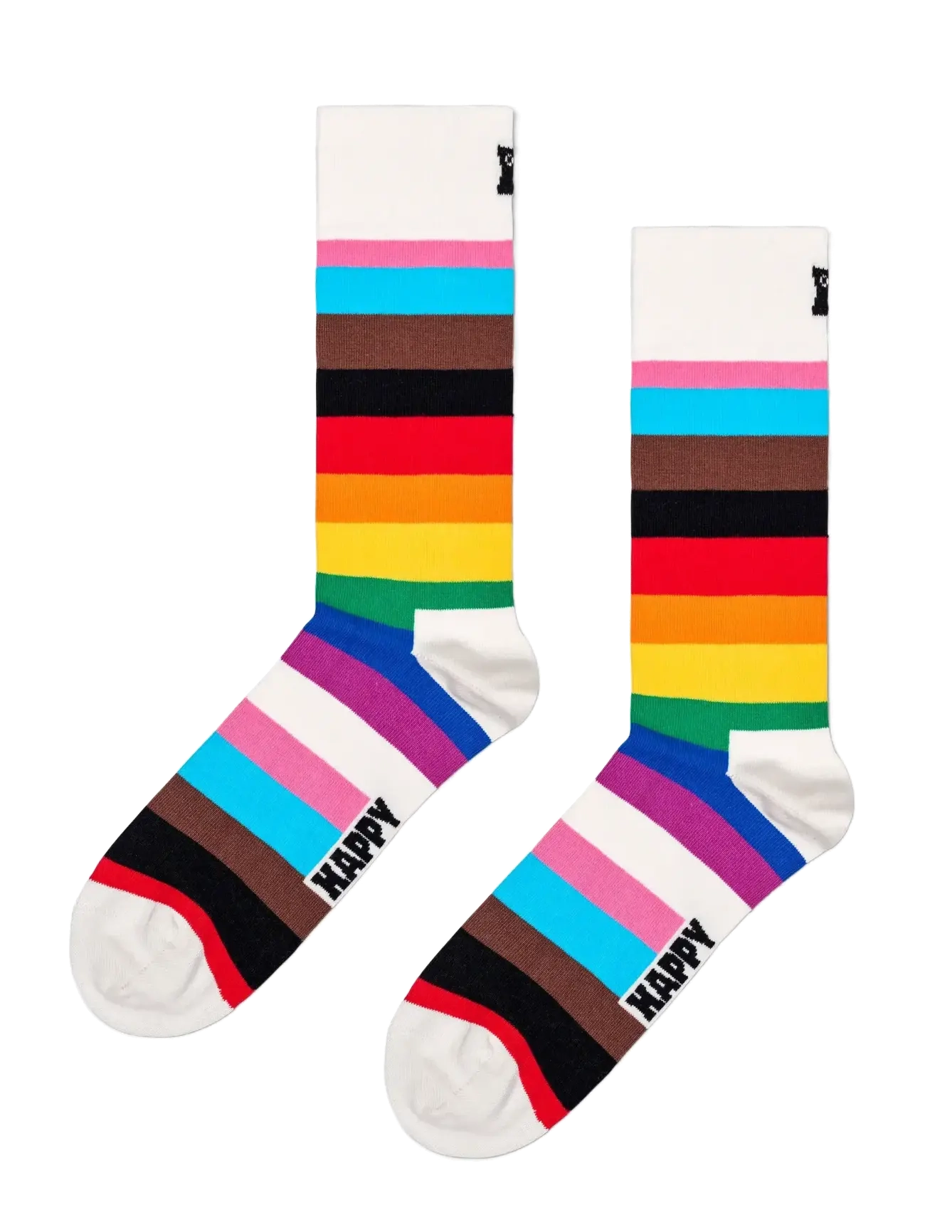 Happy Socks - 2-Pack Pride Socks Gift Set - die niedrigsten preise - white - 2