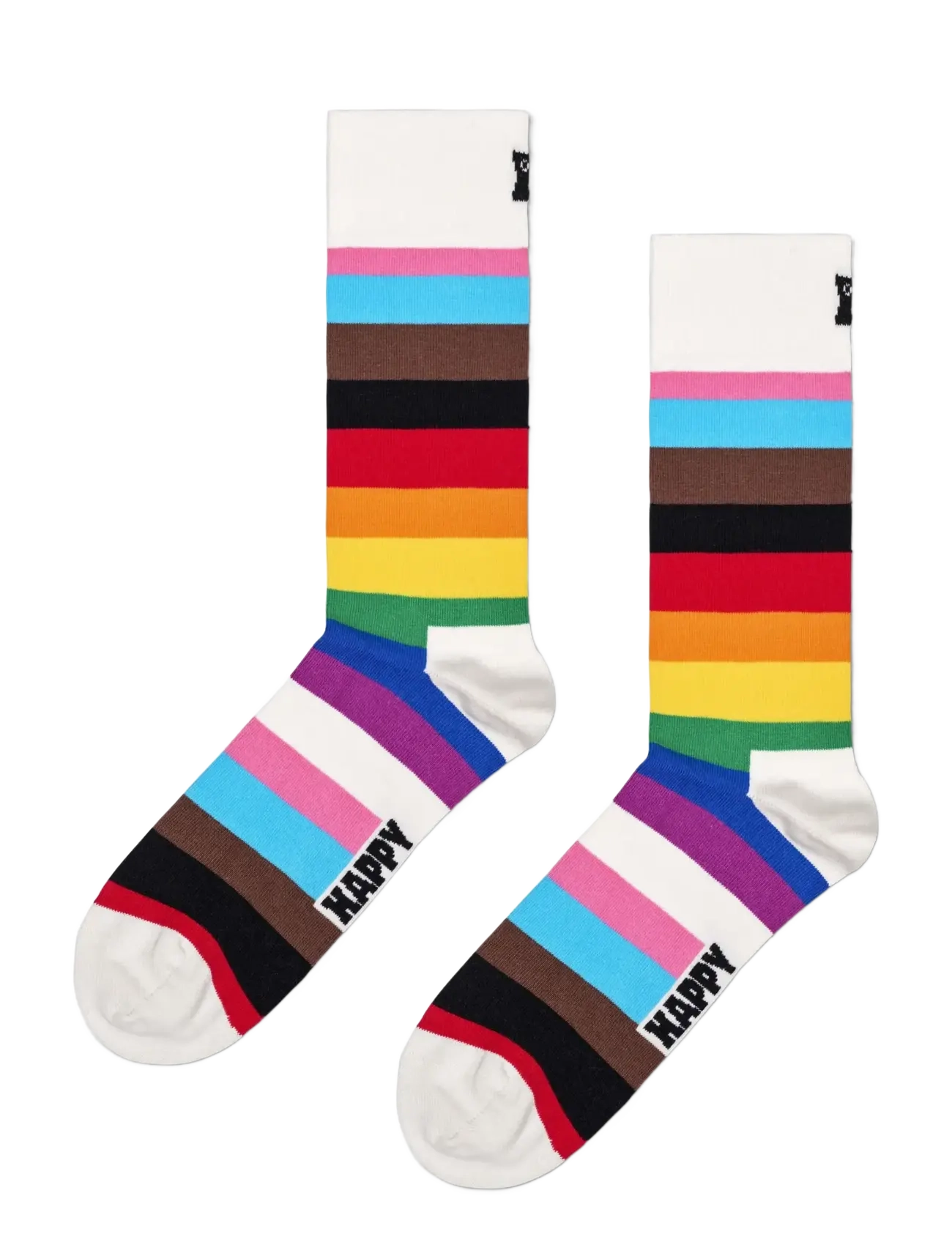 Happy Socks - 2-Pack Pride Socks Gift Set - die niedrigsten preise - white - 3