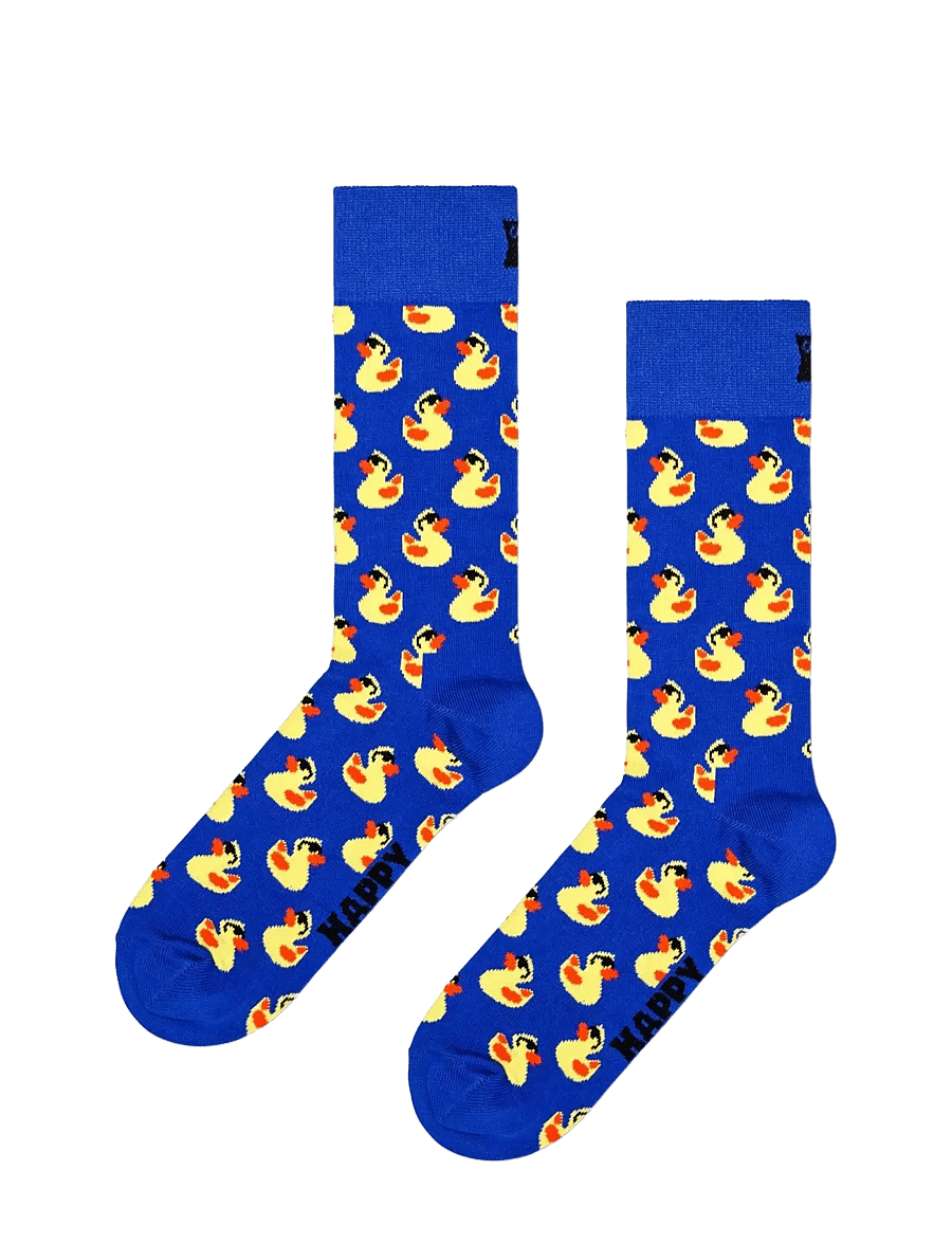 Happy Socks - Rubber Duck Sock - chaussettes crew - blue - 1