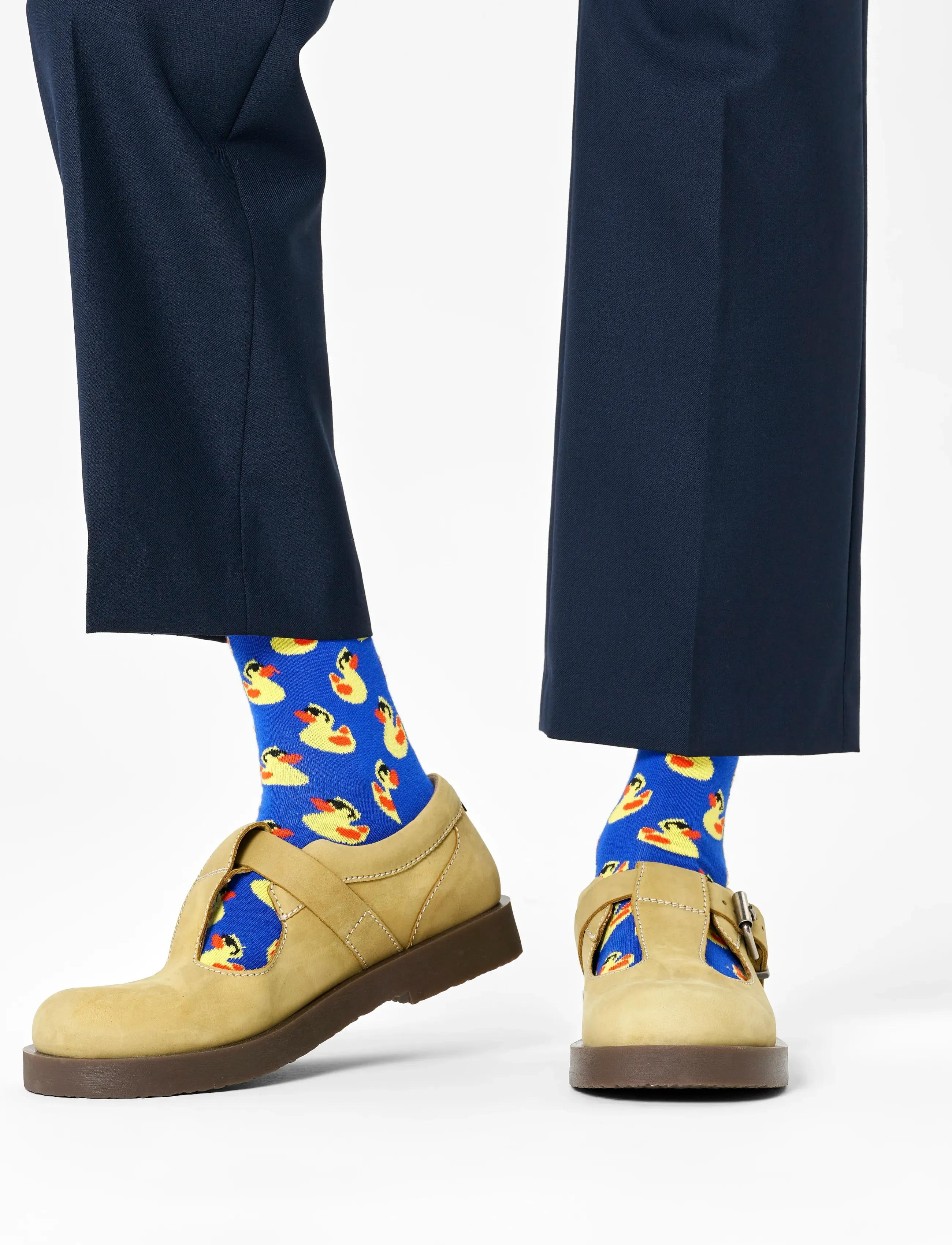 Happy Socks Rubber Duck Sock, 41-46, Socks, Blau - Regular Frauen