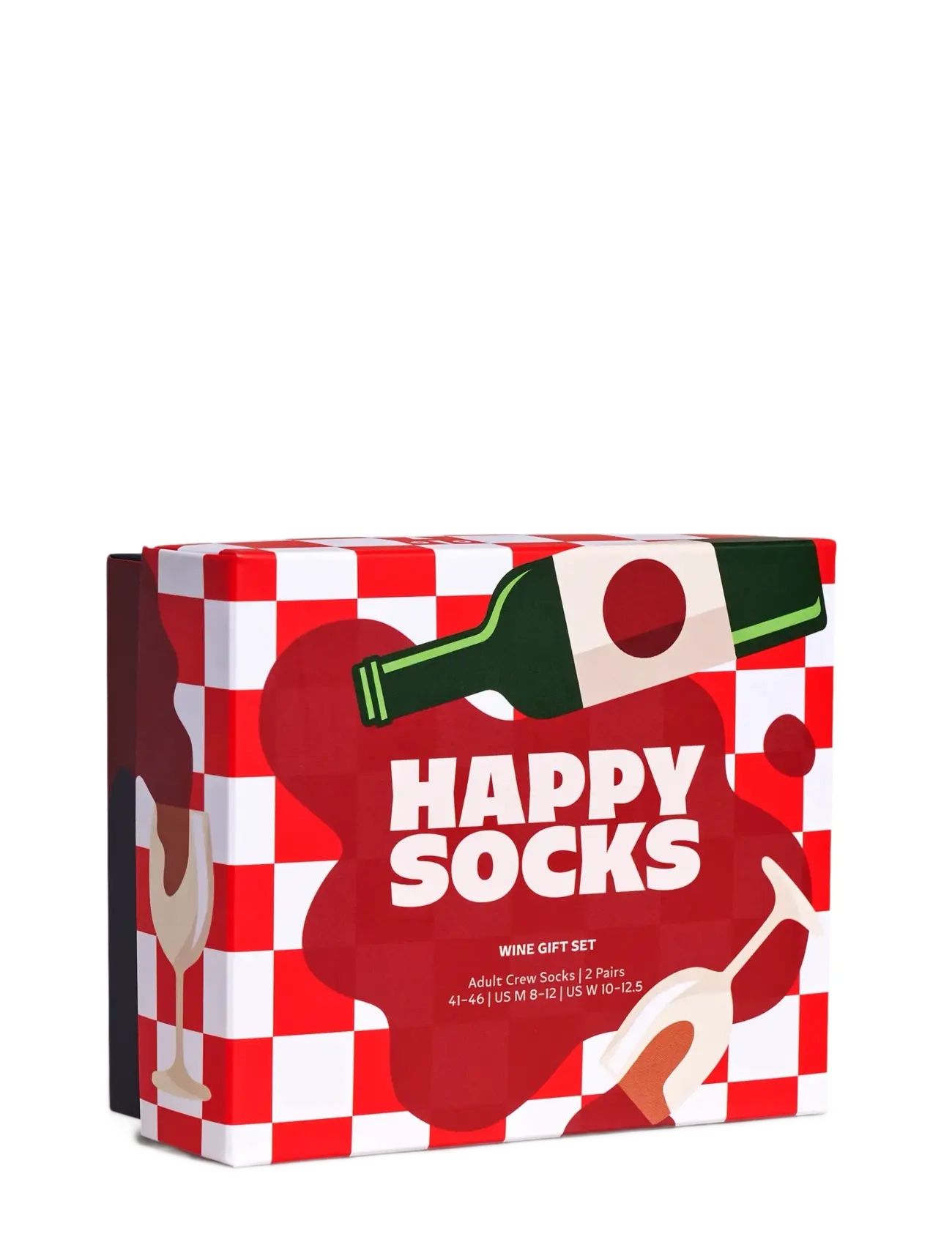 Happy Socks - 2-Pack Wine Socks Gift Set - klassikalised sokid - blue - 3