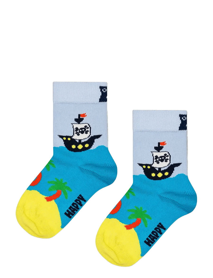Happy Socks - Kids Pirate Ship Sock - baby-socken - blue - 0