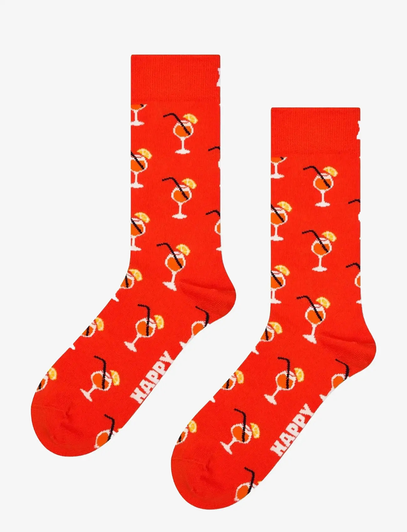 Happy Socks - Orange Spritz Sock - dark orange - 0