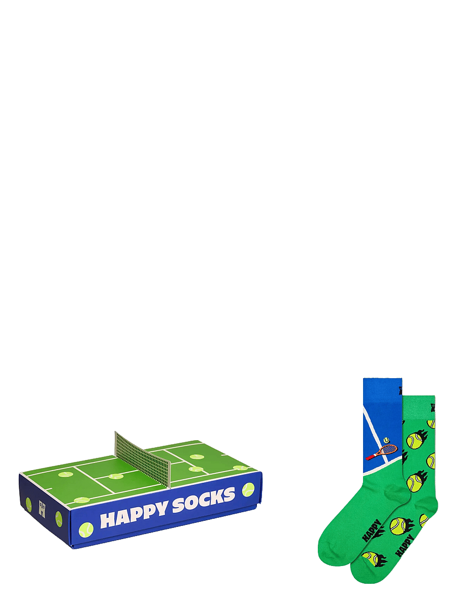 Happy Socks - 2-Pack Tennis Socks Gift Set - crew-socken - blue - 1