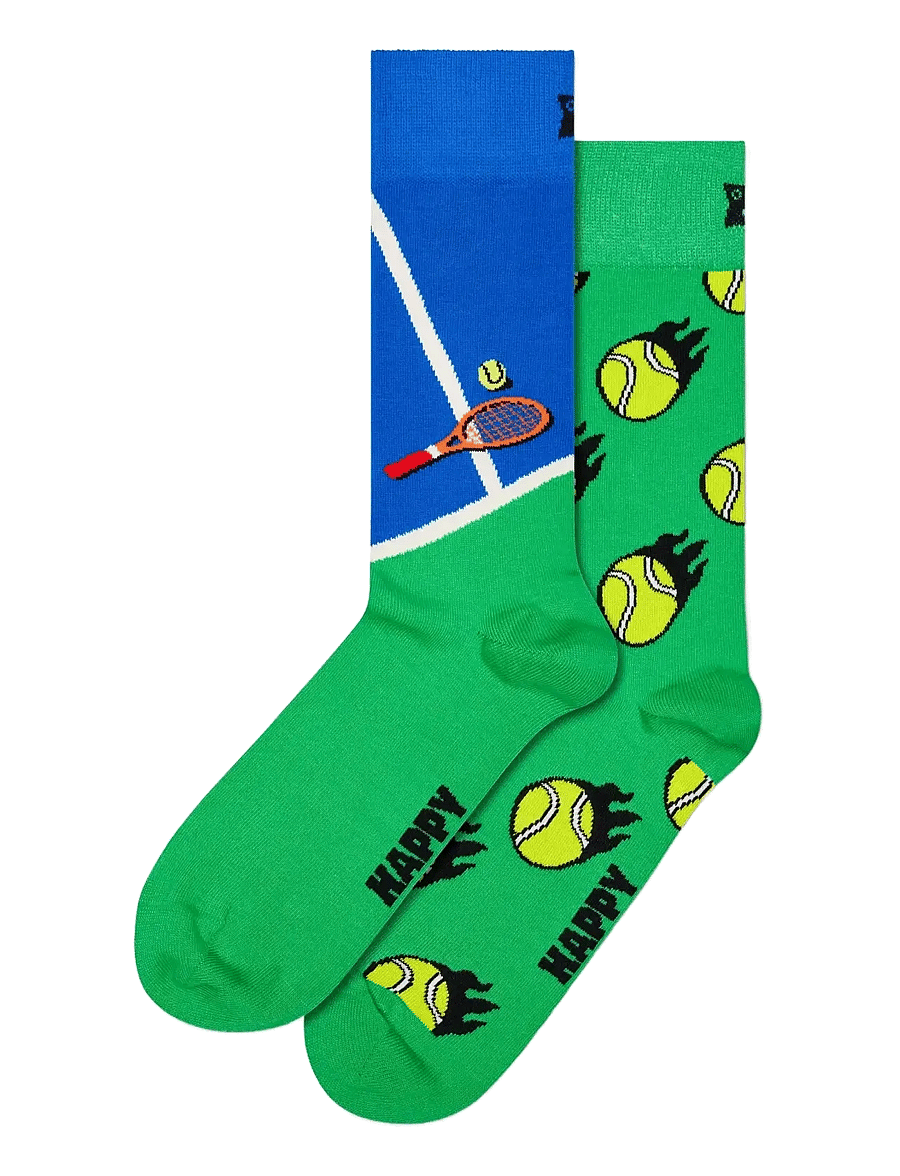 Happy Socks - 2-Pack Tennis Socks Gift Set - crew-socken - blue - 4