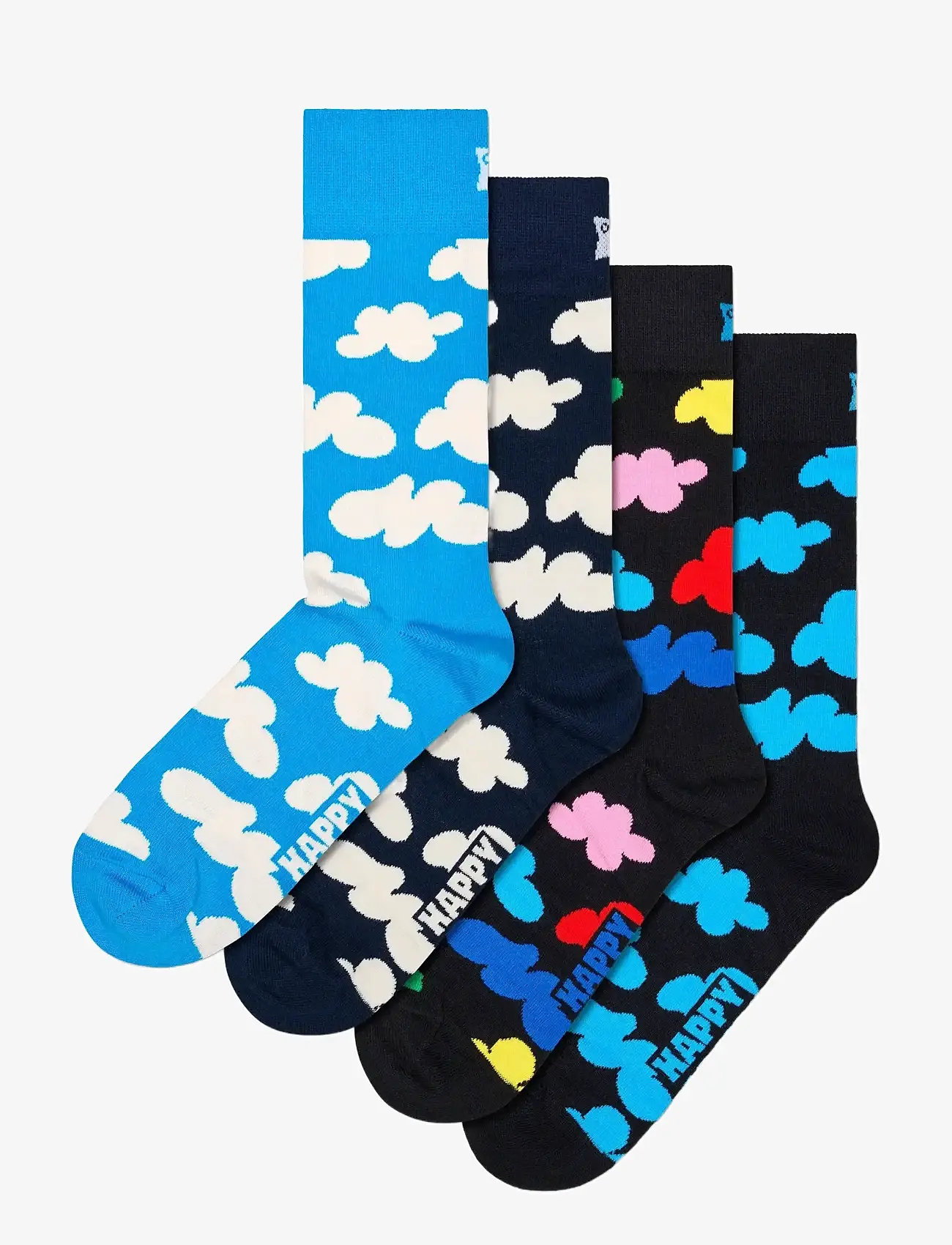 Happy Socks - 4-Pack Cloudy Socks Gift Set - light blue - 2