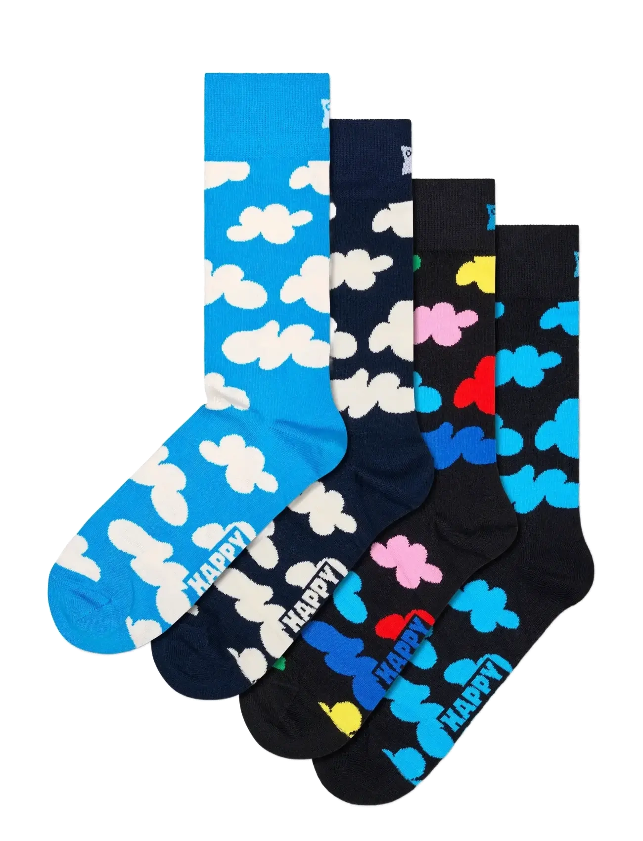 Happy Socks - 4-Pack Cloudy Socks Gift Set - die niedrigsten preise - light blue - 2