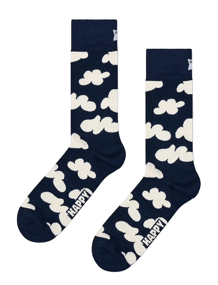 Happy Socks - 4-Pack Cloudy Socks Gift Set - klassikalised sokid - light blue - 4