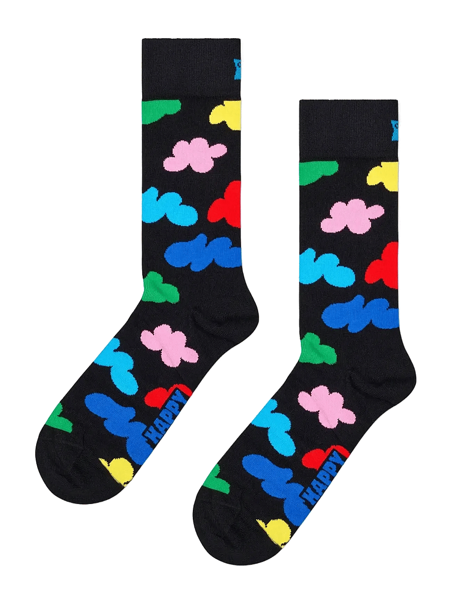 Happy Socks - 4-Pack Cloudy Socks Gift Set - klassikalised sokid - light blue - 5