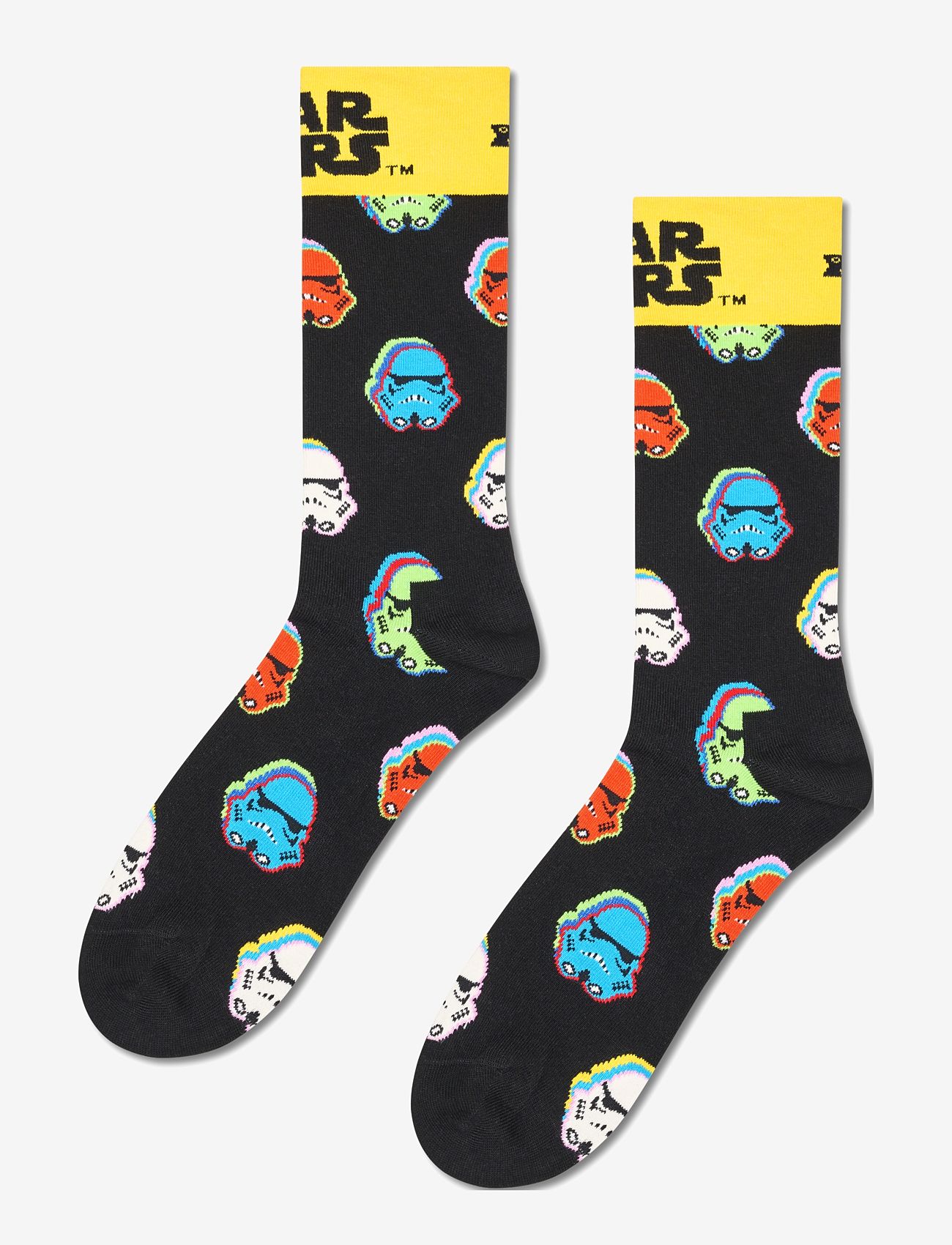 Happy Socks - STAR WARS™ Stormtrooper Sock - vanliga strumpor - black - 1