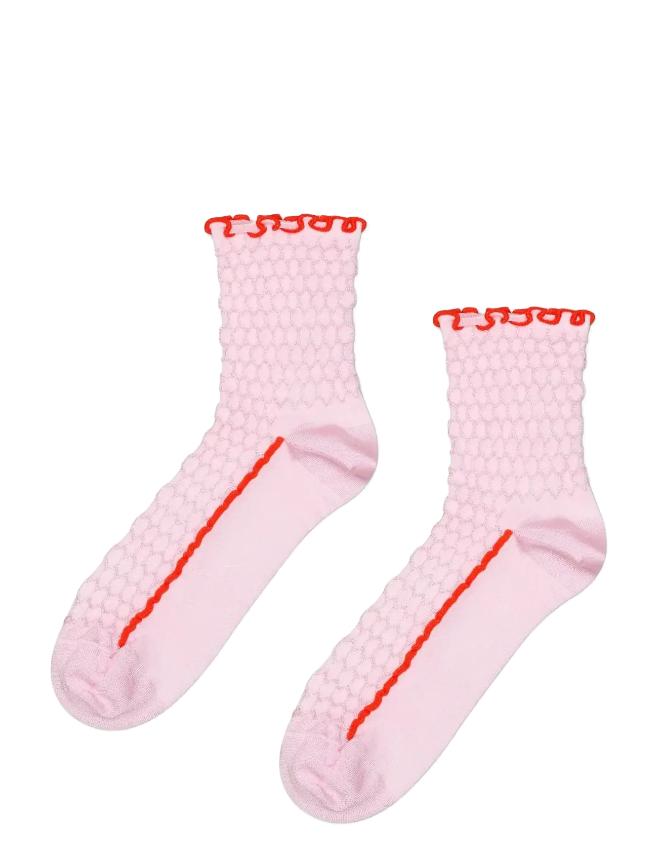 Structure Slinky 1/4 Crew Sock - PINK