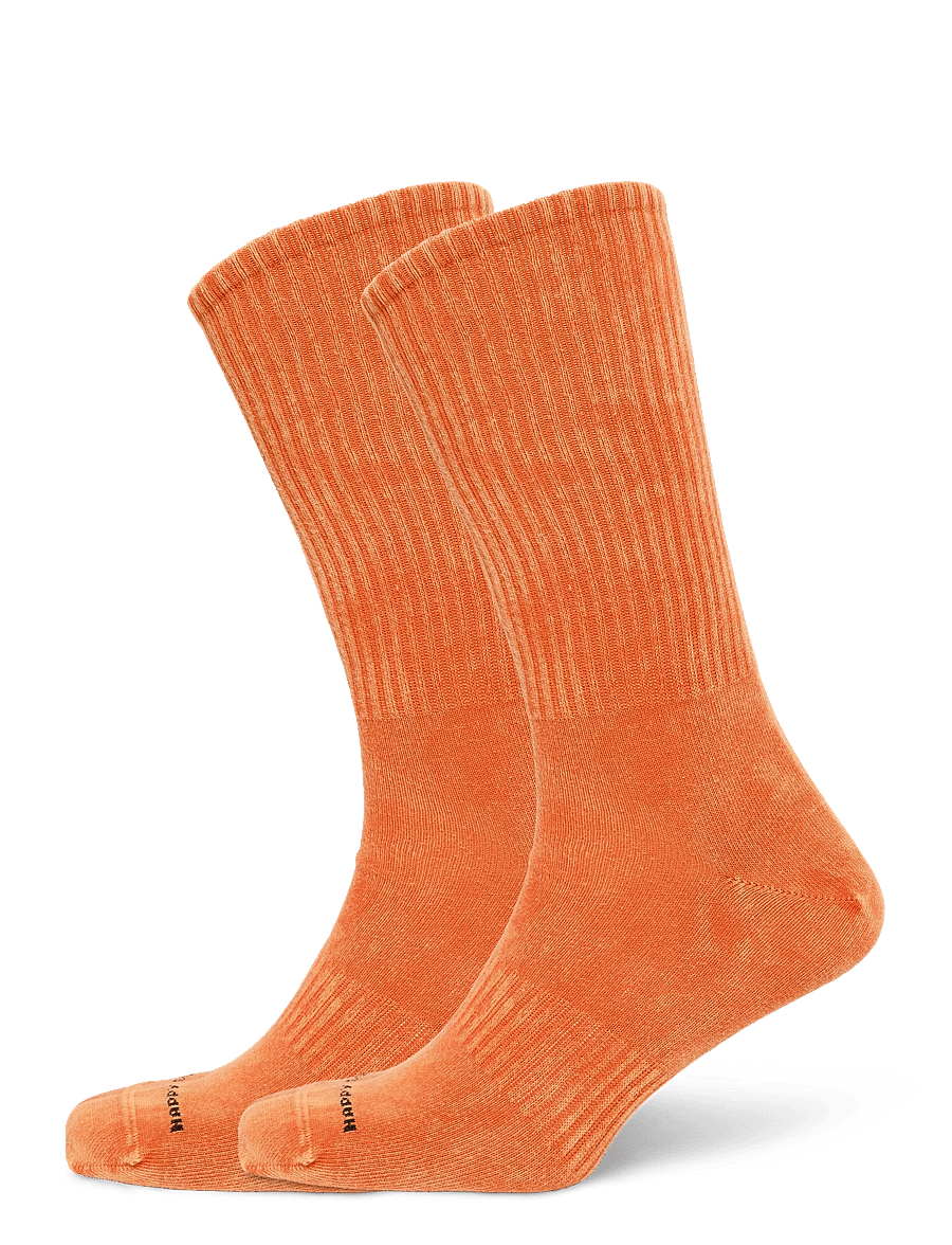 Happy Socks - Acid Wash Sneaker Sock - tennissocken - orange - 1